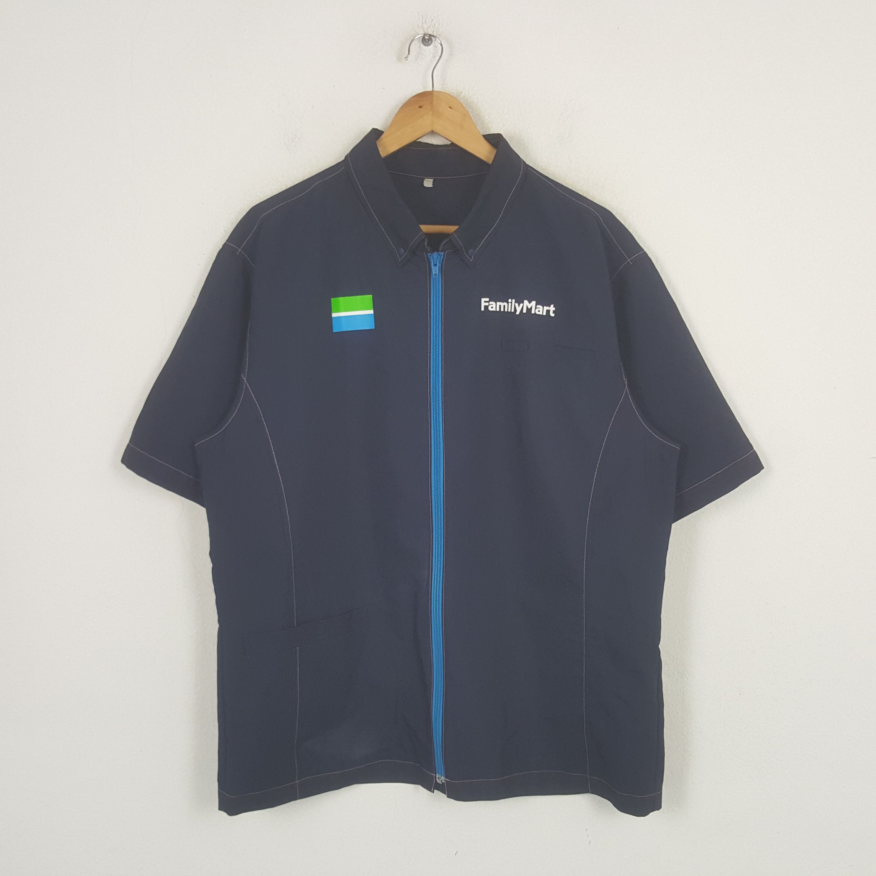 Japanese Brand Vintage Family Mart Japanese Uniform Jacket C301N7 Size US L / EU 52-54 / 3 - 3 Thumbnail