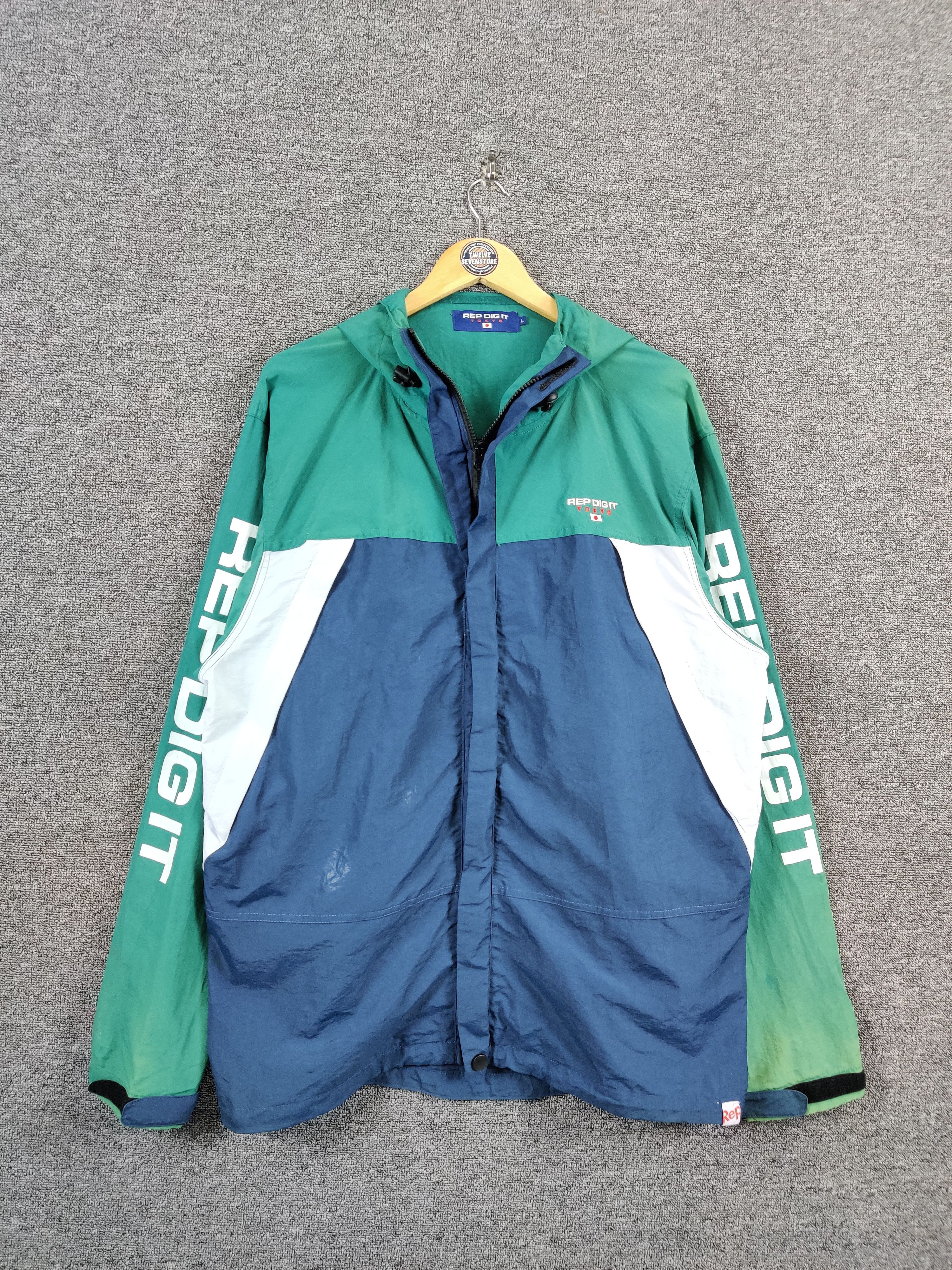 Japanese Brand Repdigit Tokyo Zipper Windbreaker Light Jacket Size US L / EU 52-54 / 3 - 5 Thumbnail