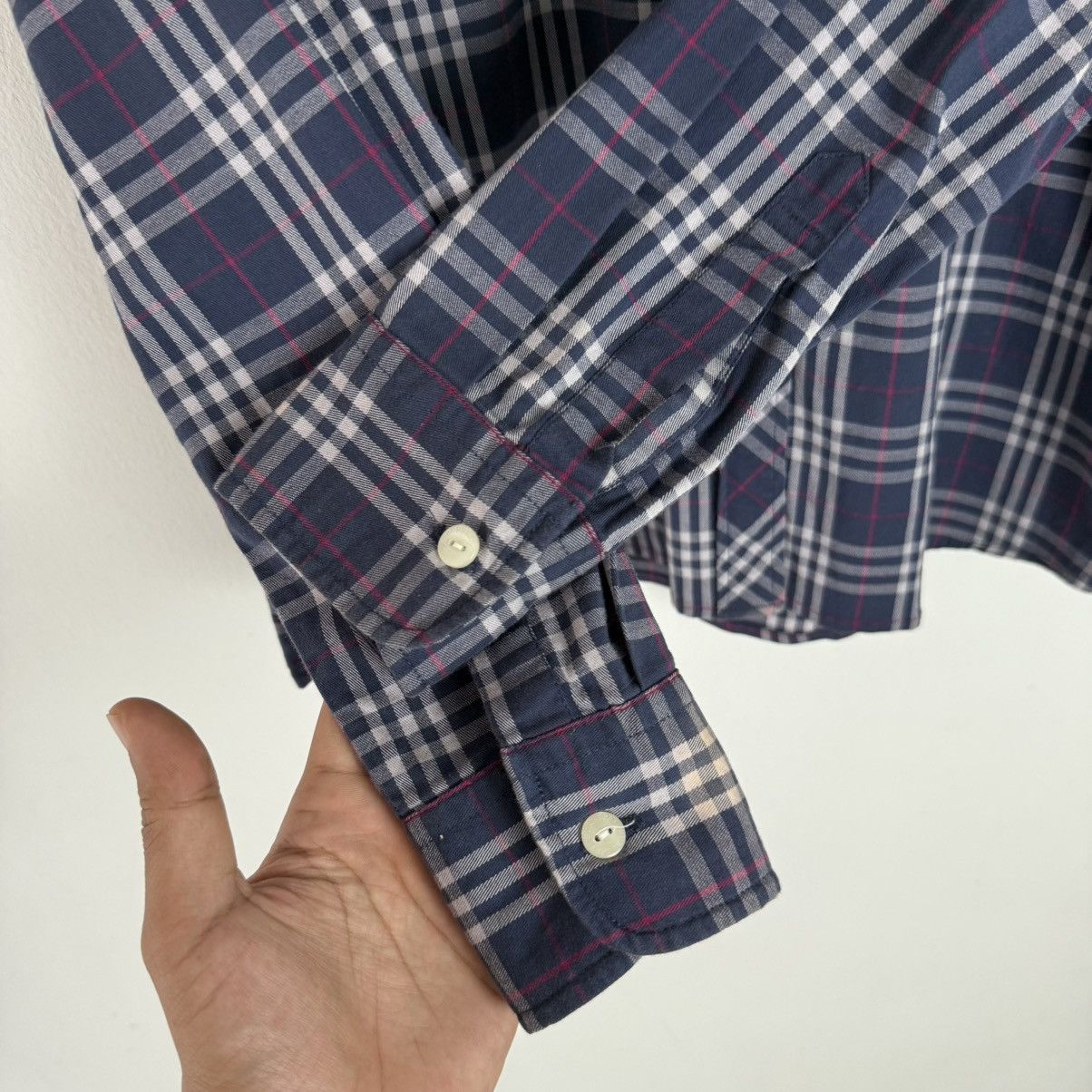 Burberry Burberry London Blue Novacheck. Size L / US 10 / IT 46 - 5 Thumbnail