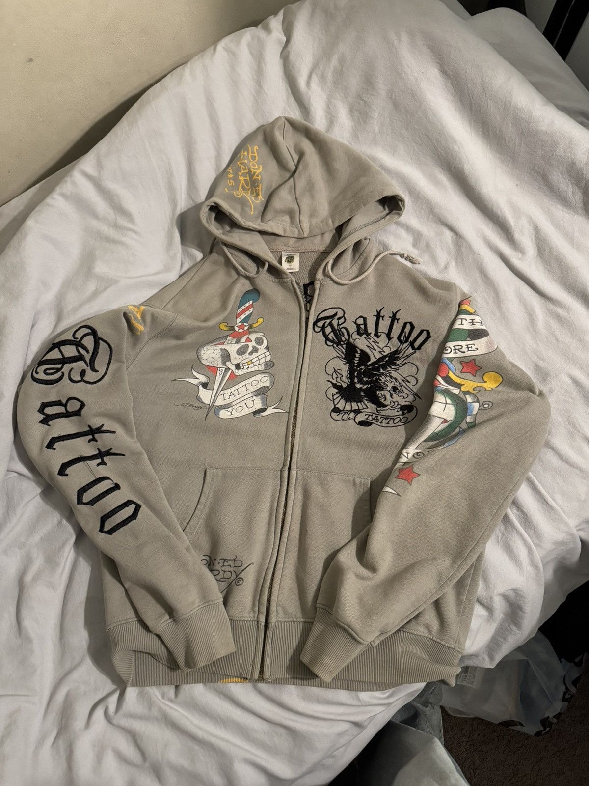 Ed Hardy ED HARDY TATTOO ZIP UP Size US S / EU 44-46 / 1 - 1 Thumbnail