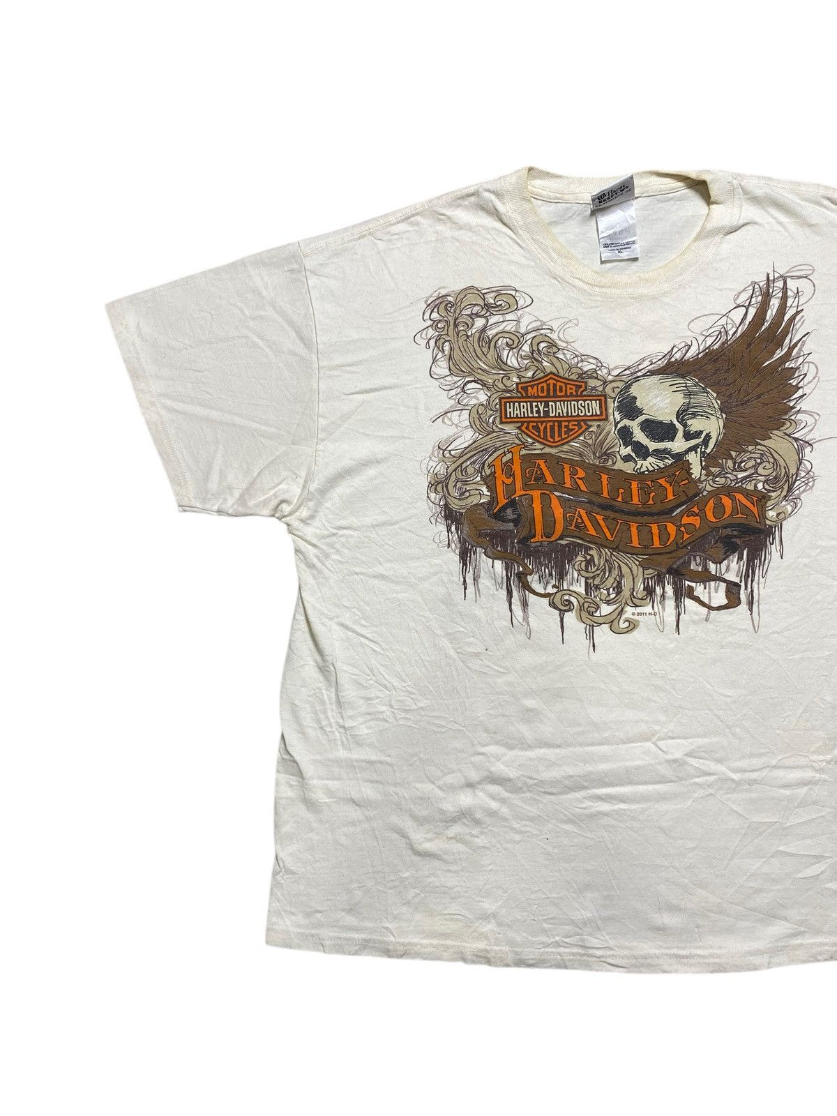 Harley Davidson VINTAGE HARLEY DAVIDSON TRIPLE S MORGANTOWN WV Size US XL / EU 56 / 4 - 4 Thumbnail