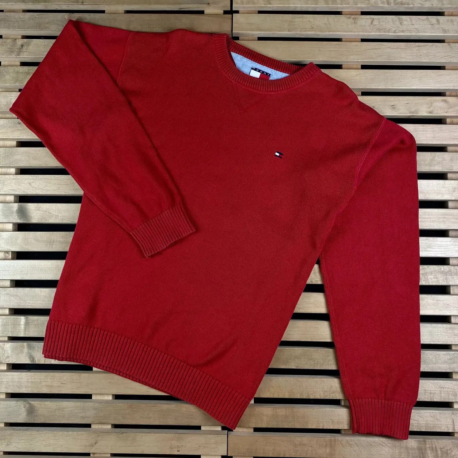 Tommy Hilfiger Mens Sweater Tommy Hilfiger Vintage Size XL Size US XL / EU 56 / 4 - 1 Thumbnail