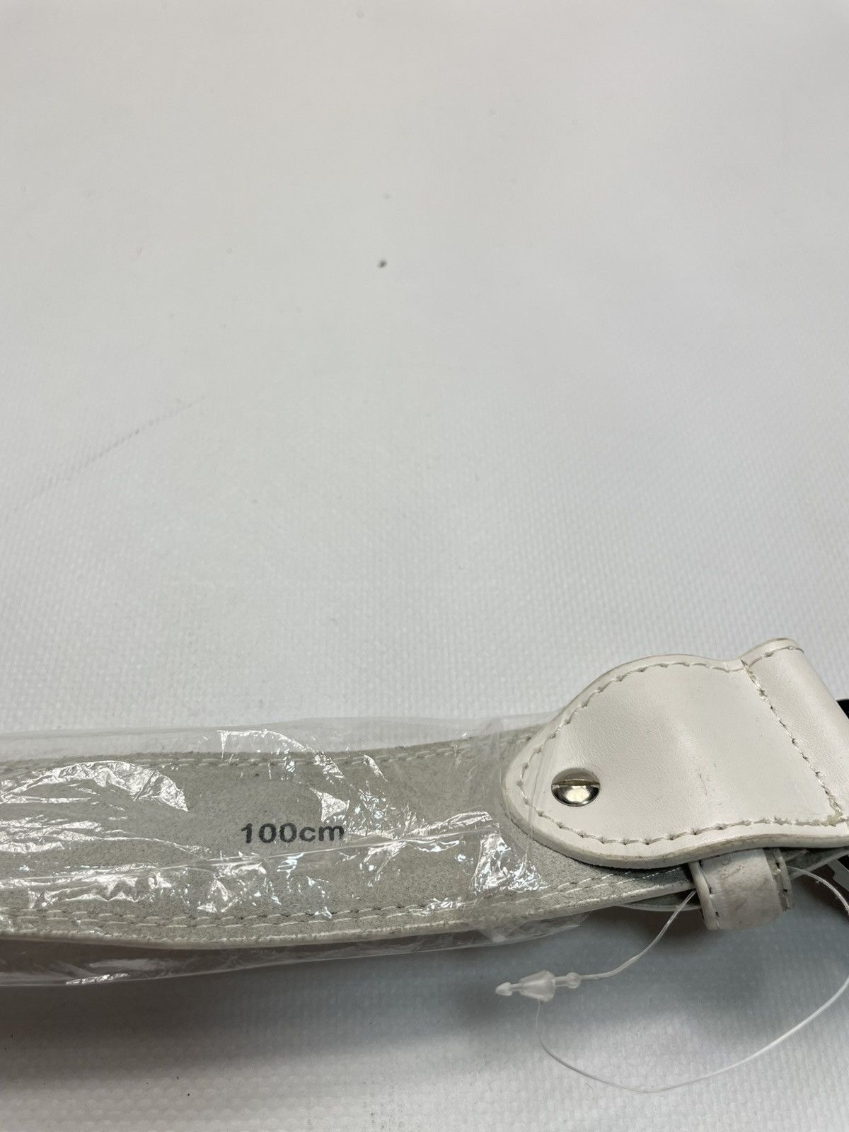 Pelle Pelle NWT Vintage Pelle Pelle Marc Buchanan Logo White Leather 100 Size ONE SIZE - 3 Thumbnail