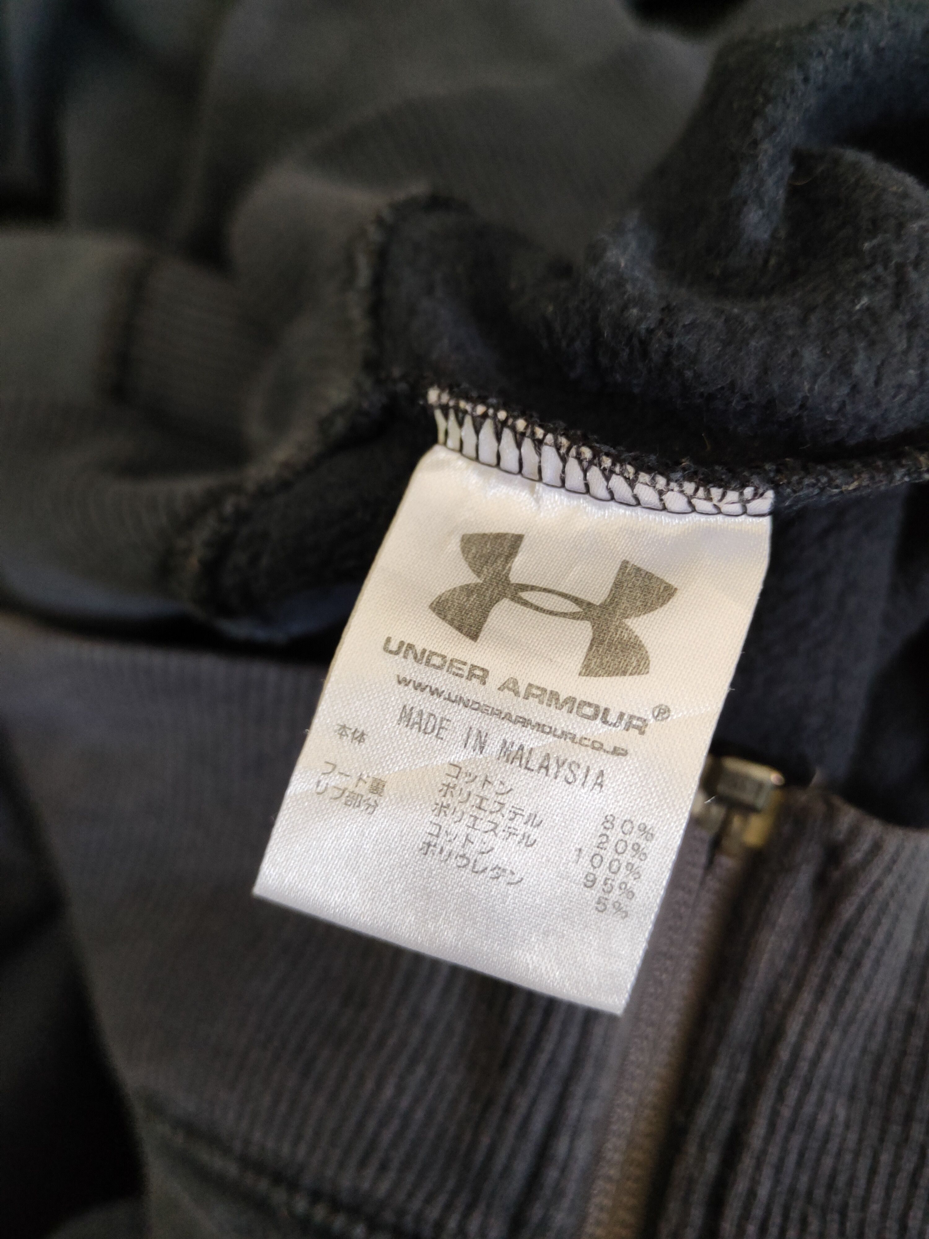 Under Armour DL Under Armour Navy Faded Hoodie Sweaters #2510 Size US M / EU 48-50 / 2 - 12 Thumbnail