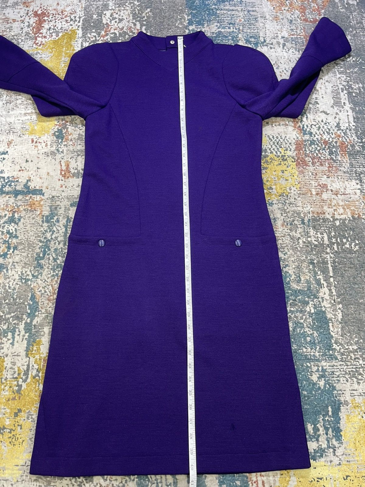 Thierry Mugler Thiery Mugler Vintage Midi Shift Dress Size M / US 6-8 / IT 42-44 - 16 Thumbnail
