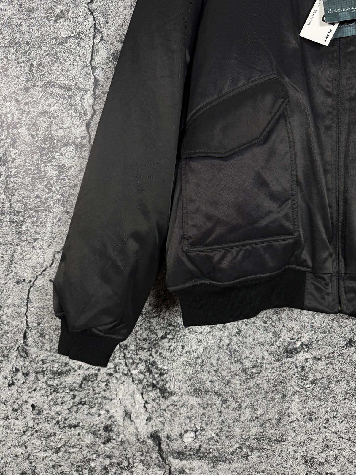 Fostex Garments Men’s Fostex Garment Bomber Jacket Flyer's MA-1 Size 5XL Size US XXL / EU 58 / 5 - 4 Thumbnail