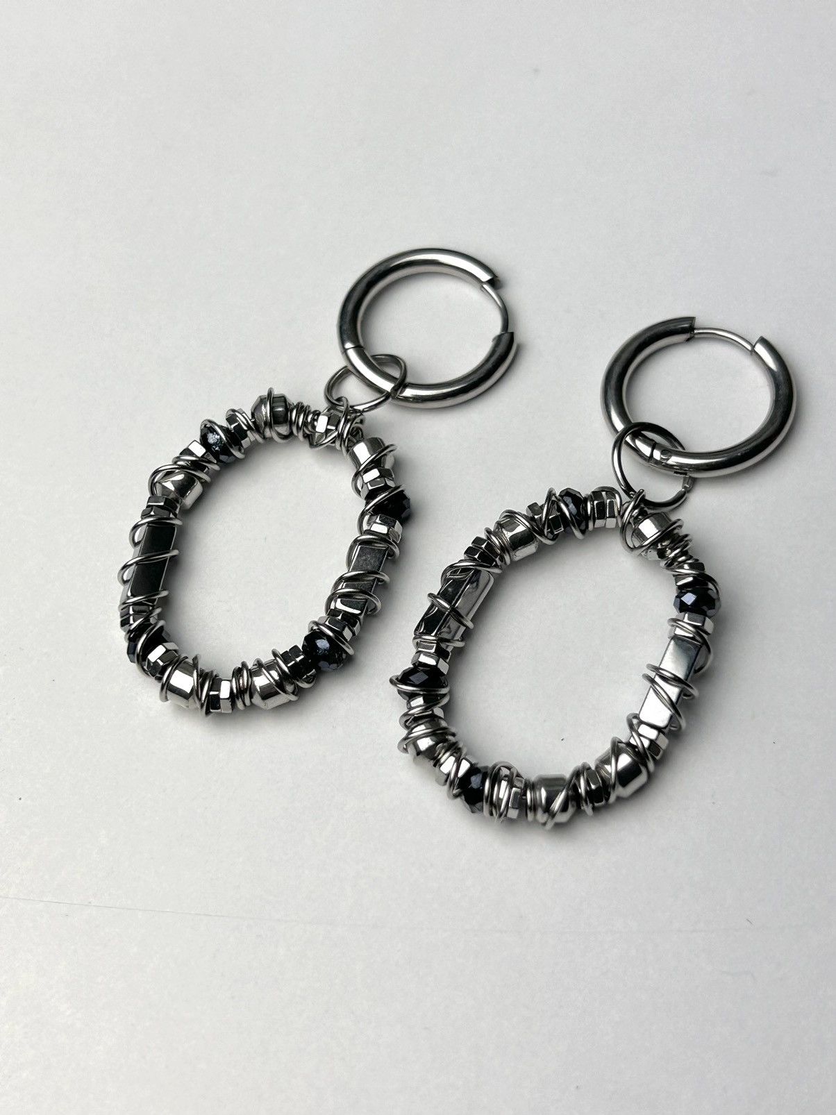 Seditionaries punk grunge earrings rick margiela goros hysteric vibe Size ONE SIZE - 2 Thumbnail