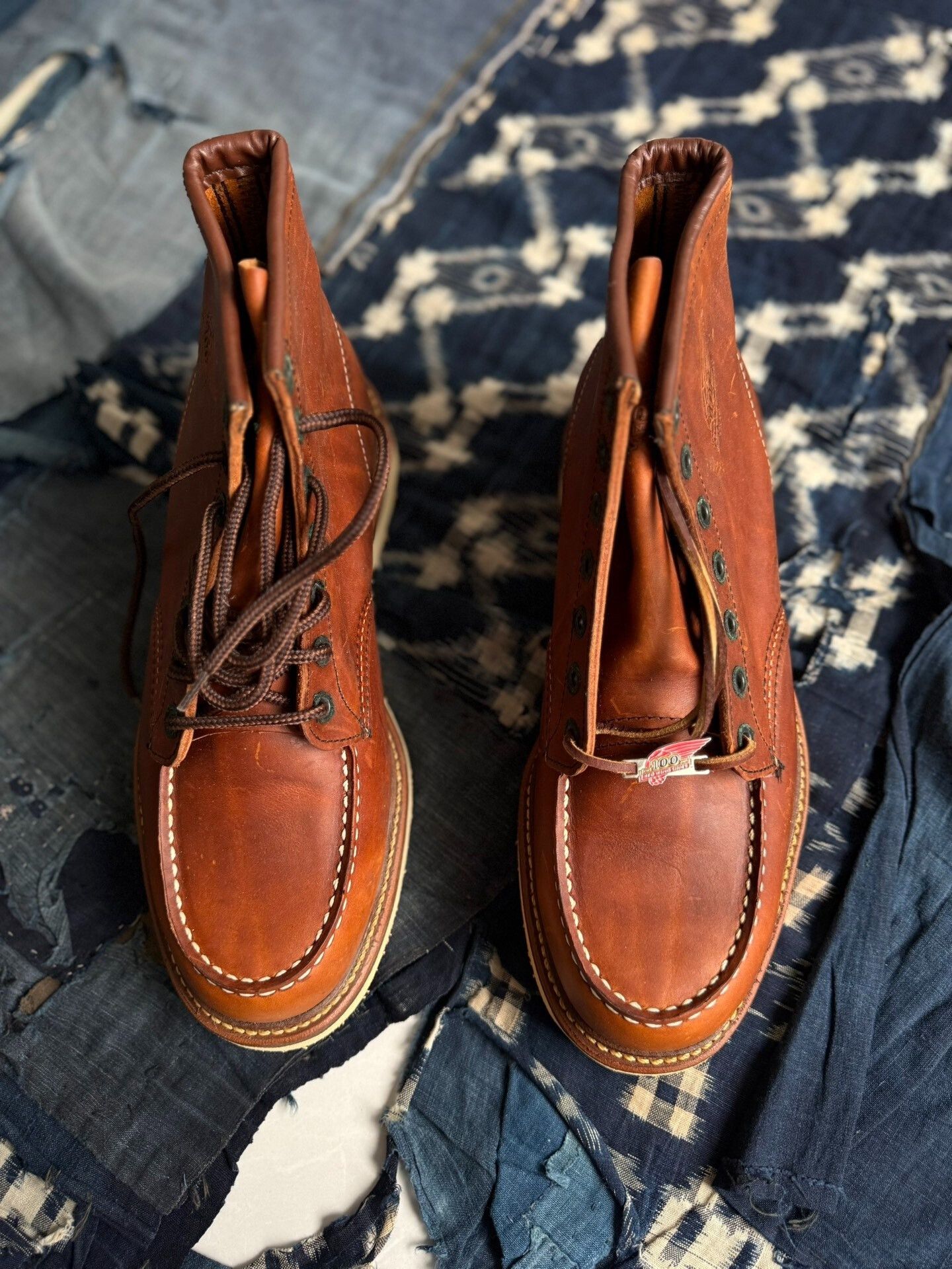 Red Wing Redwing 1905 100th Anniversary Work Boots Size US 5 / EU 37 - 5 Thumbnail