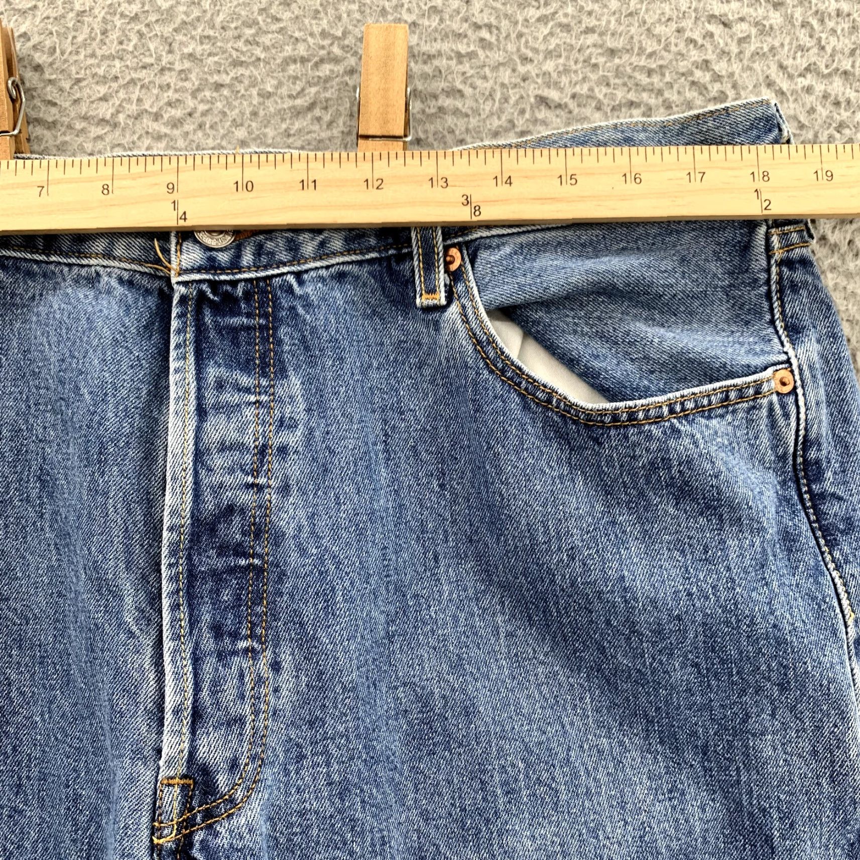 Levi's VINTAGE Levi's 501 XX Jeans Men's 36x29 Button Fly Straight 90s Y2K Streetwear USA Cowboy Western Workwear Men Size US 36 / EU 52 - 3 Thumbnail