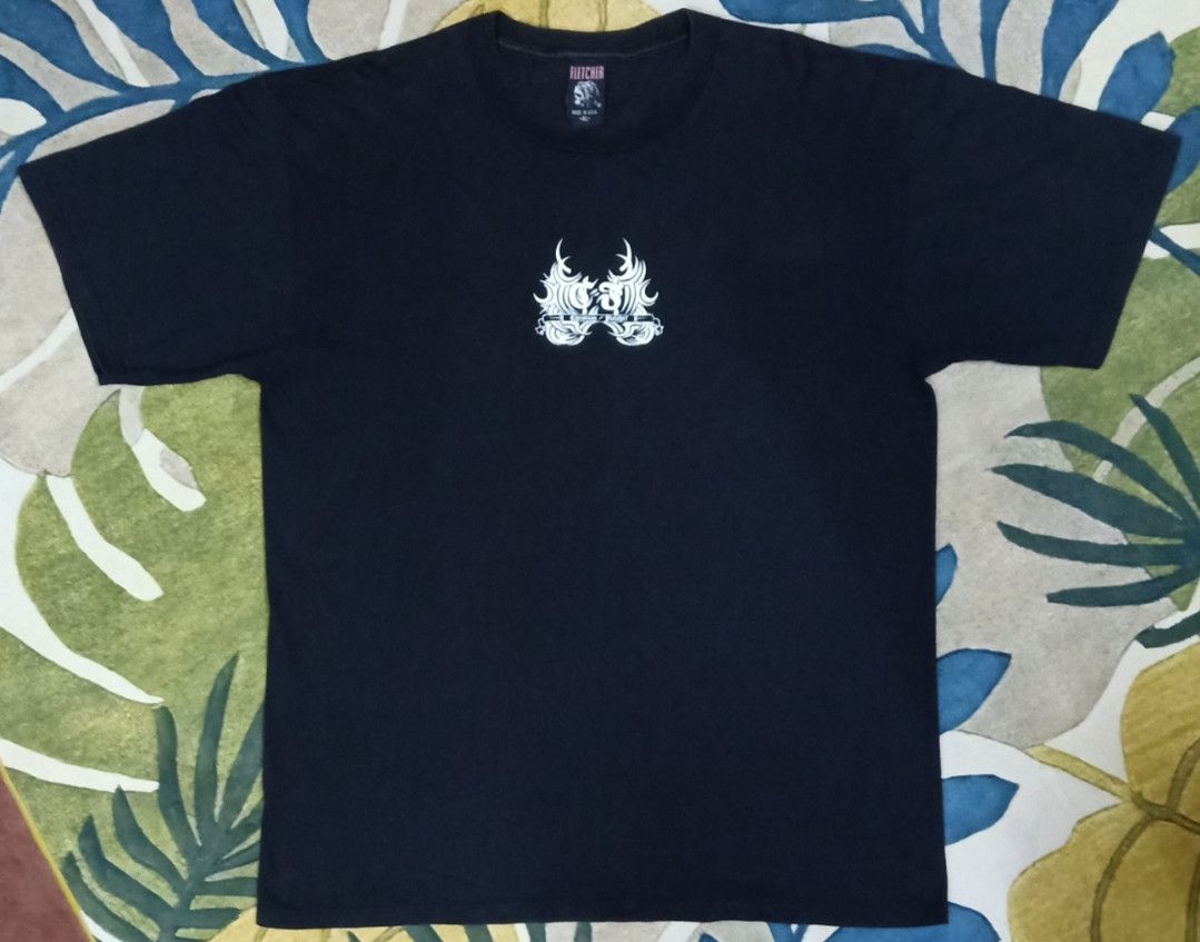 Vintage Vintage 90s Christian Fletcher T-shirt Size US XL / EU 56 / 4 - 3 Thumbnail