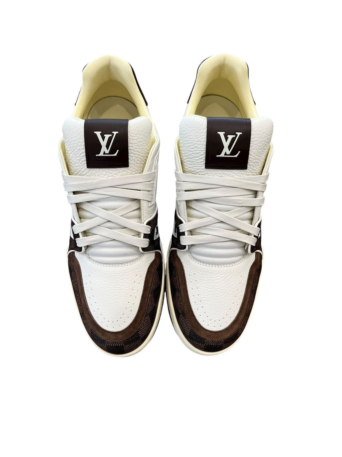 Louis Vuitton Louis Vuitton Trainer Monogram Brown Size US 11.5 / EU 44-45 - 4 Thumbnail