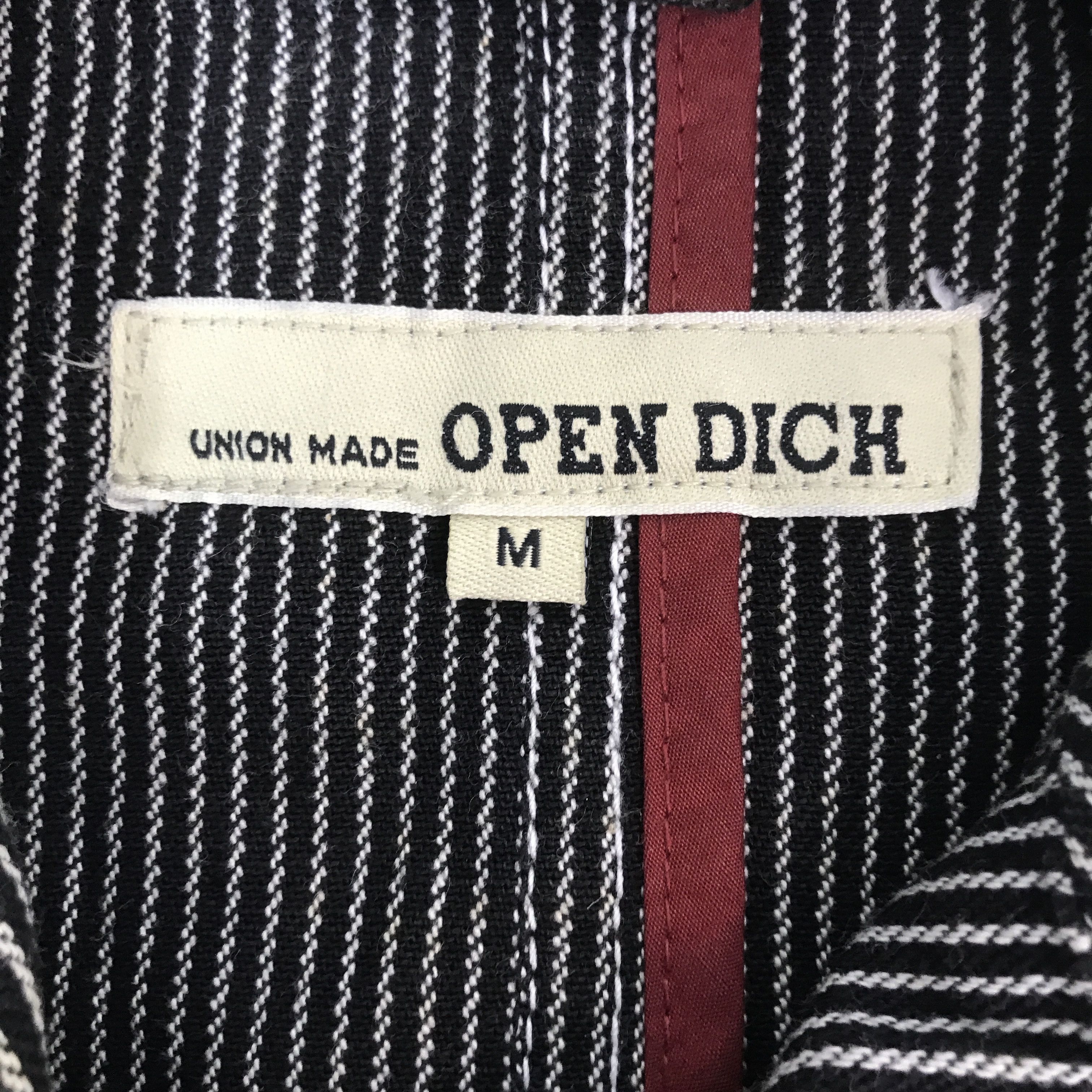 Japanese Brand Vintage Open Dich hickory button Jacket Size US M / EU 48-50 / 2 - 9 Thumbnail