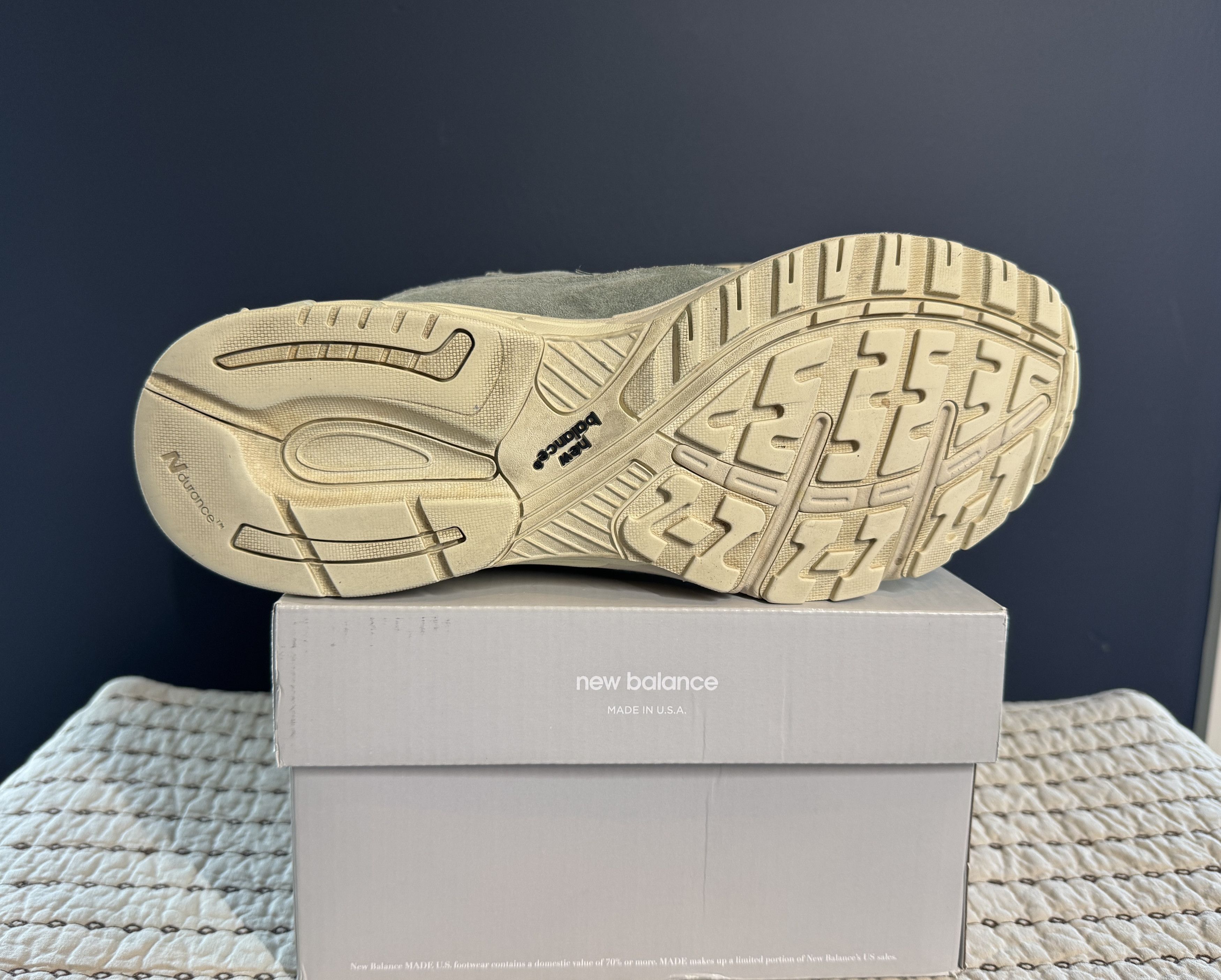 Kith × New Balance 2022 KITH X NEW BALANCE 993 PISTACHIO MADE IN USA SIZE 10.5 Size US 10.5 / EU 43-44 - 15 Thumbnail