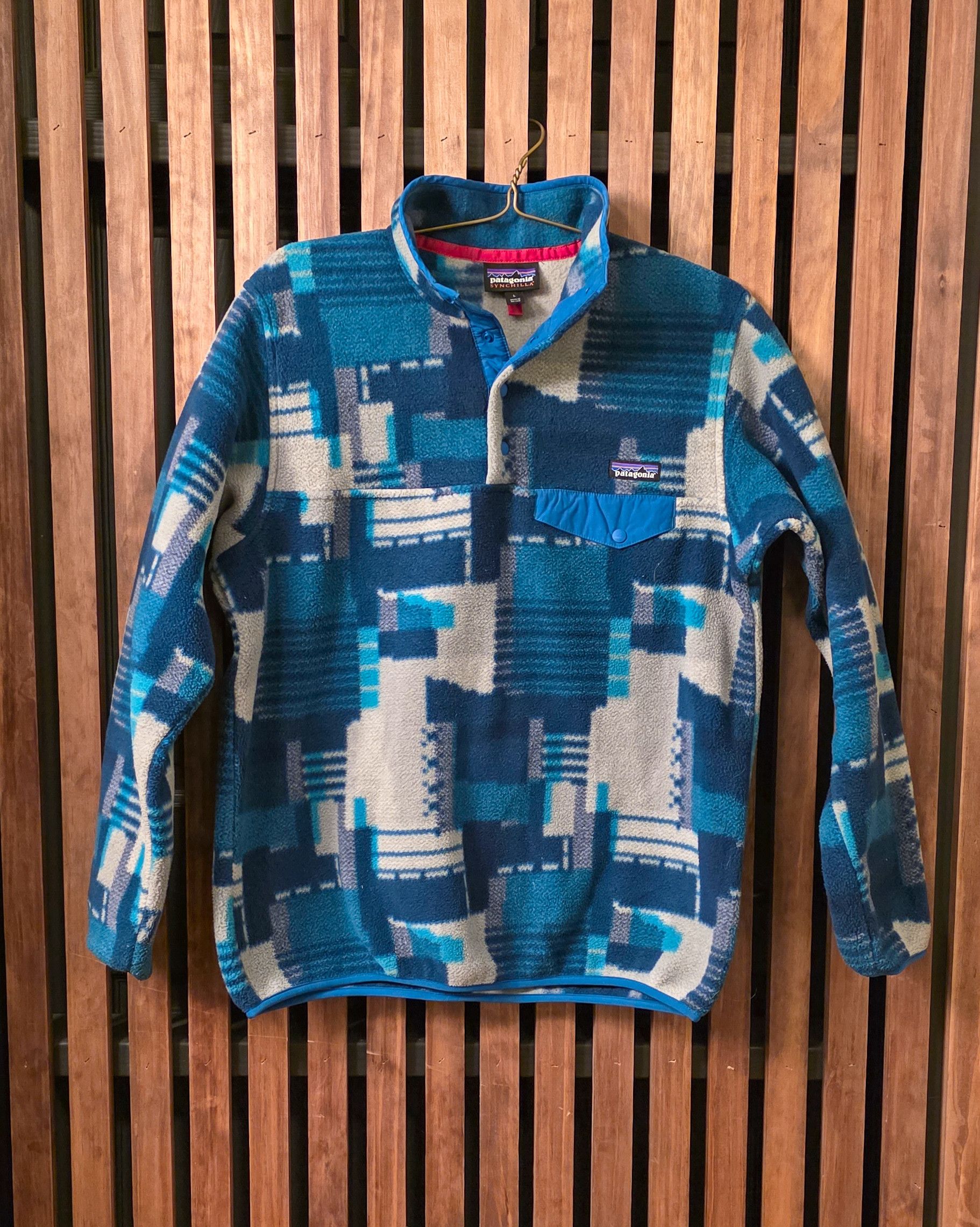 Patagonia × Streetwear × Vintage Patagonia 90s Zen Turtle Snap-T