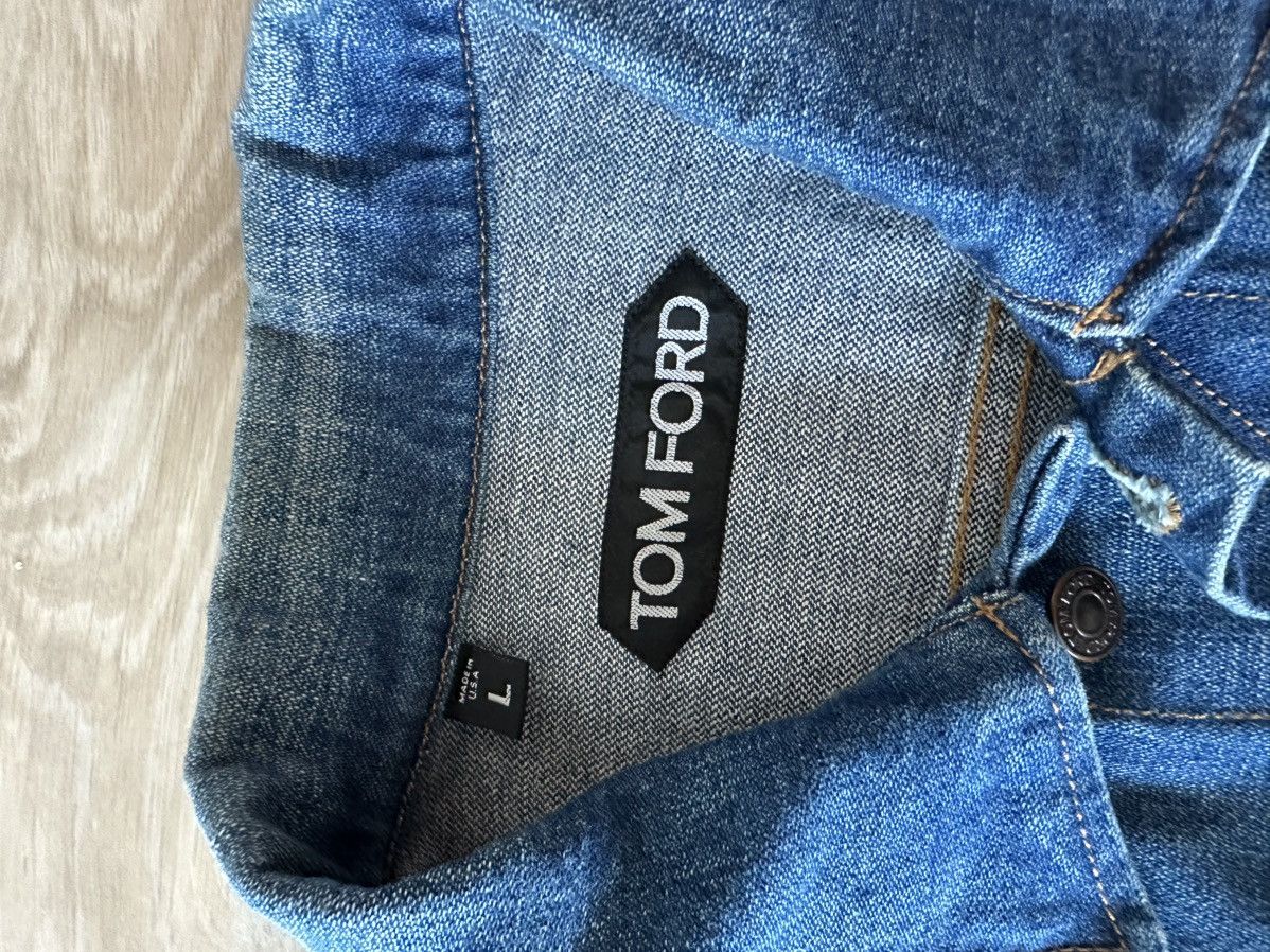 Tom Ford Tom Ford Selvedge Denim Jacket Size US L / EU 52-54 / 3 - 6 Thumbnail