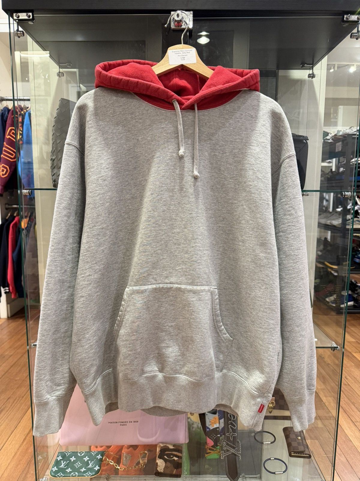 Supreme Supreme FW21 Contrast Hoodie Size US L / EU 52-54 / 3 - 1 Thumbnail