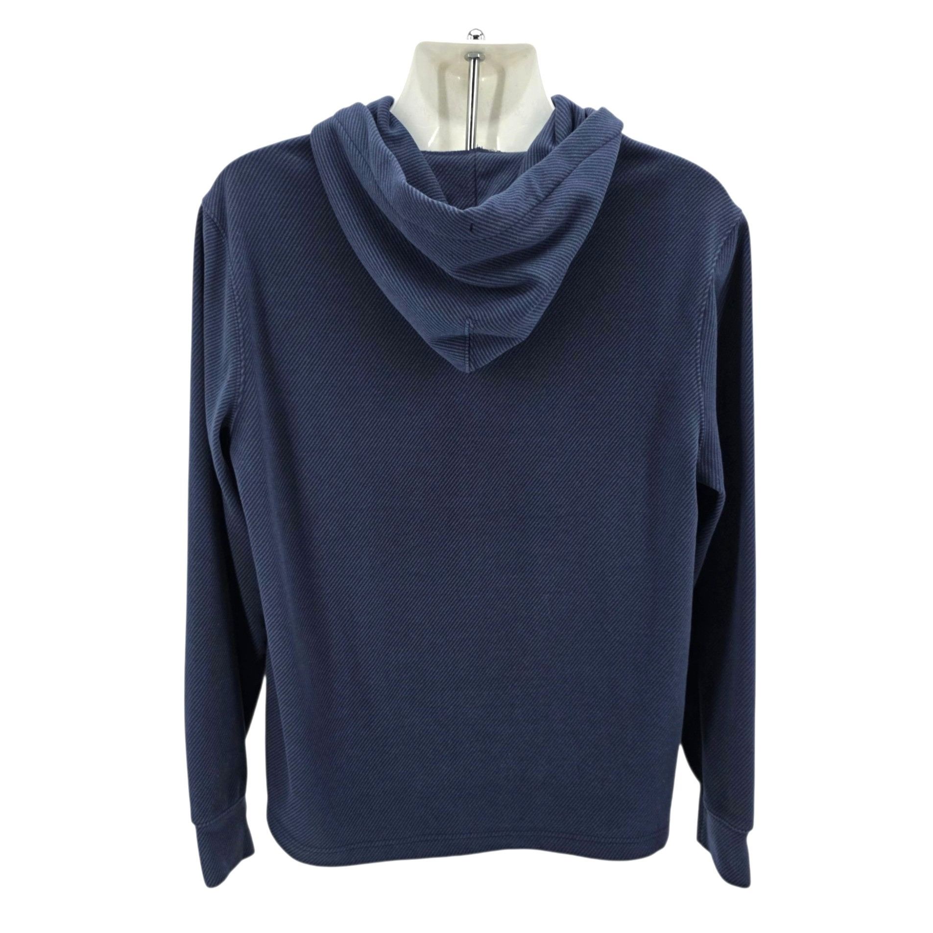 J.Crew J. Crew Mens Large Hoodie Seaboard Soft Knit Diagonal Stripe Size US L / EU 52-54 / 3 - 3 Thumbnail