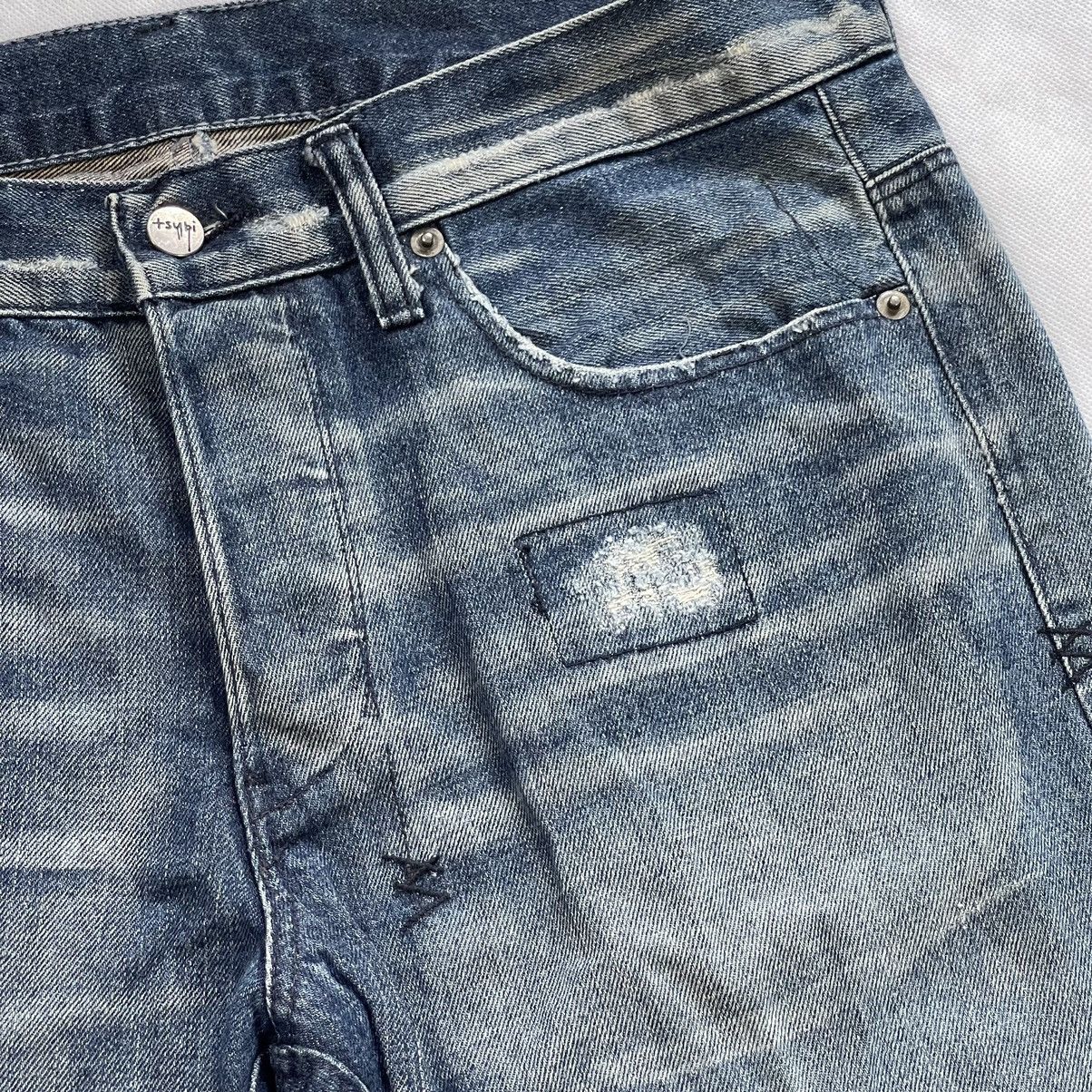 Ksubi Rare! Y2K Ksubi Distressed Van Wrinkle Design Jeans Size US 32 / EU 48 - 6 Thumbnail