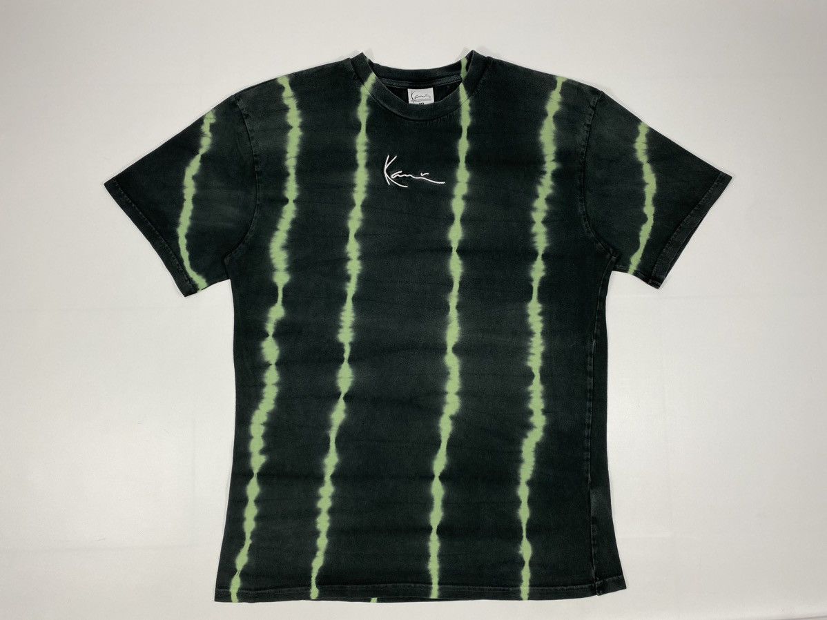 Karl Kani 🔥LASTDROP🔥 Karl Kani Tie Dye Crocodile Green Heavy T-shirt Size US L / EU 52-54 / 3 - 3 Thumbnail