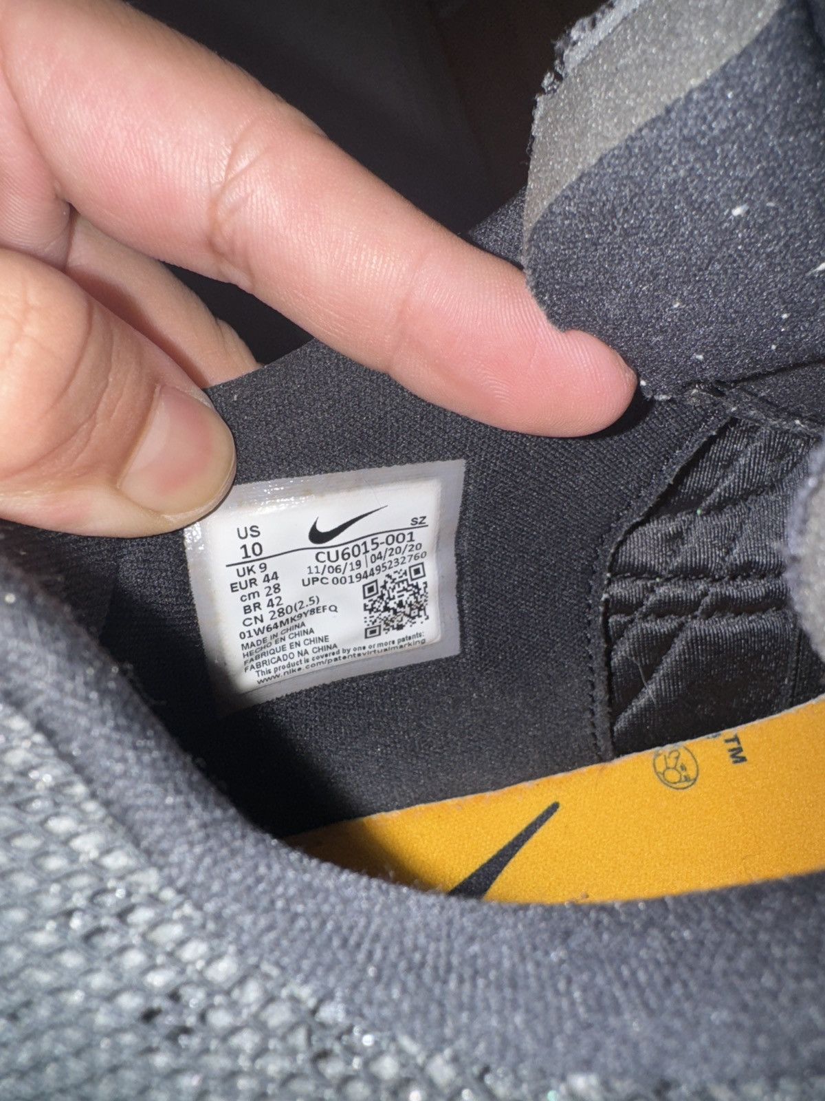 Nike × Off-White × Virgil Abloh Nike Air Rubber Dunk OW “Green Strike” Size US 10 / EU 43 - 6 Thumbnail