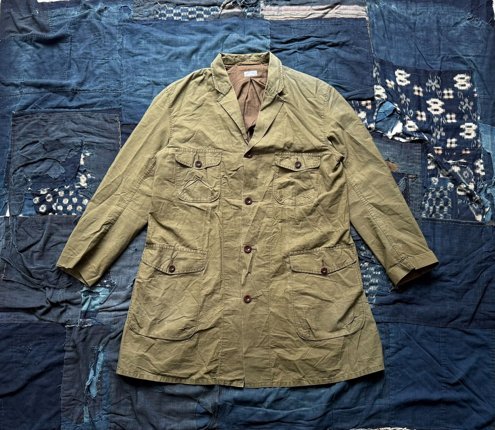 Kolor KOLOR Distressed Four-Pocket Utility Jacket Size US M / EU 48-50 / 2 - 1 Thumbnail