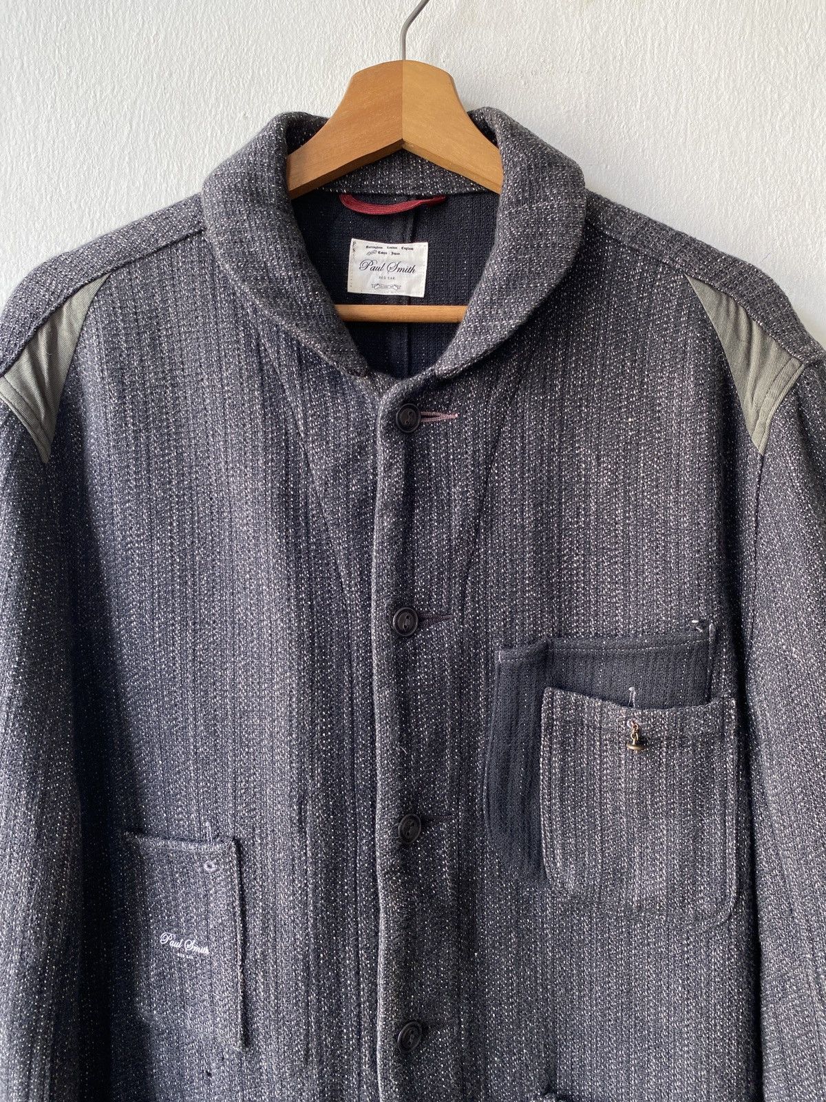 Paul Smith × Paul Smith Red Ear × Vintage Paul Smith Red Ear Chore Jacket Size US L / EU 52-54 / 3 - 6 Thumbnail