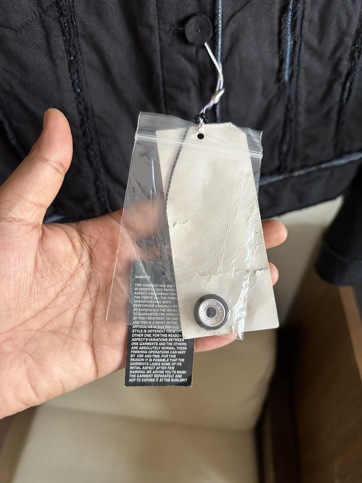 Maison Margiela FW04 Artisanal Maison Margiela Black Overlay Jacket Size US XS / EU 42 / 0 - 8 Thumbnail