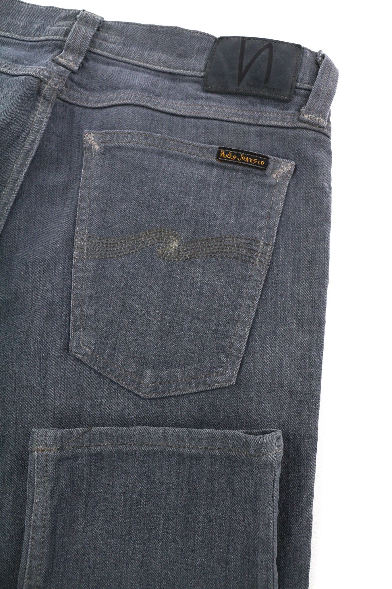 Nudie Jeans TIGHT LONG JOHN W32/L32 Organic Charcoal Leg 82696 Size US 32 / EU 48 - 5 Thumbnail