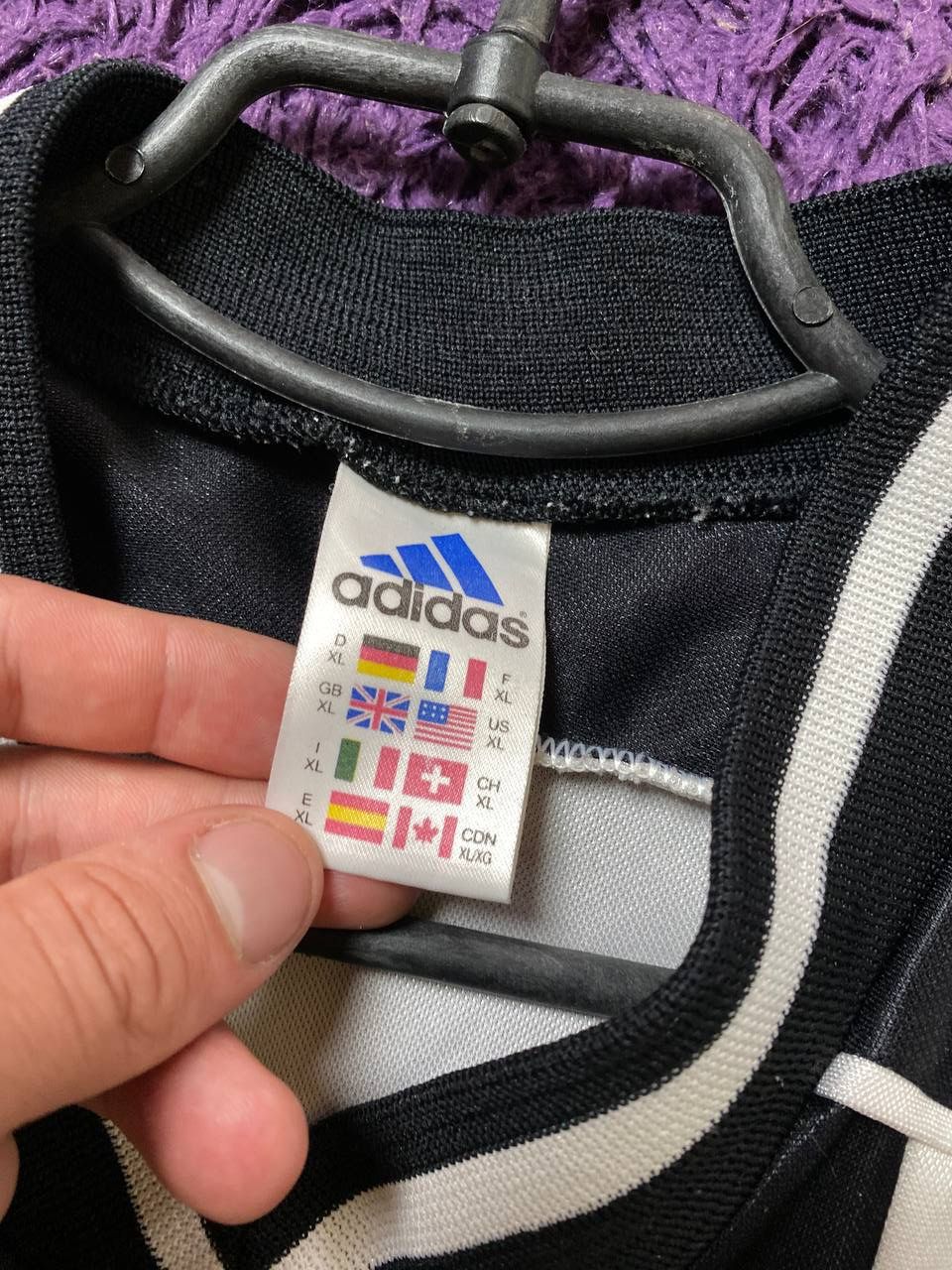Adidas Vintage Adidas 90s Template Football Jersey Size XL Size US XL / EU 56 / 4 - 2 Thumbnail