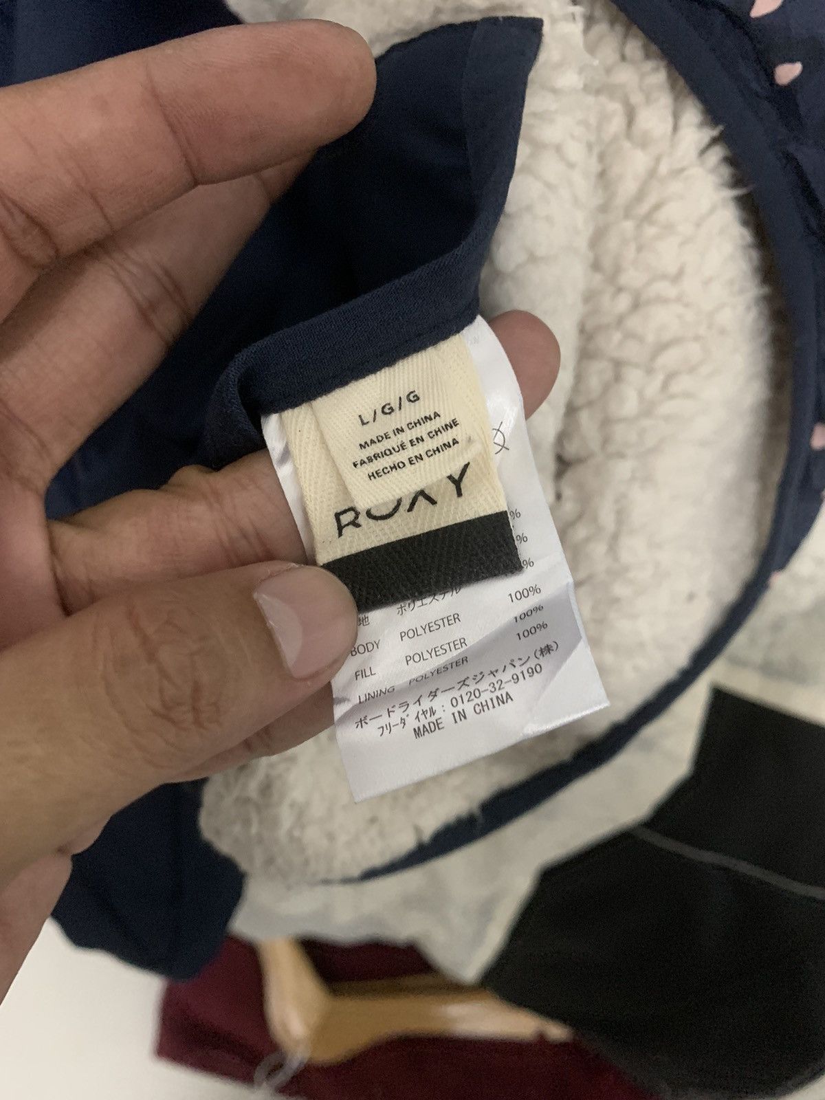 Japanese Brand Roxy Fleece Riversible Hoodie Jacket Size L / US 10 / IT 46 - 15 Thumbnail