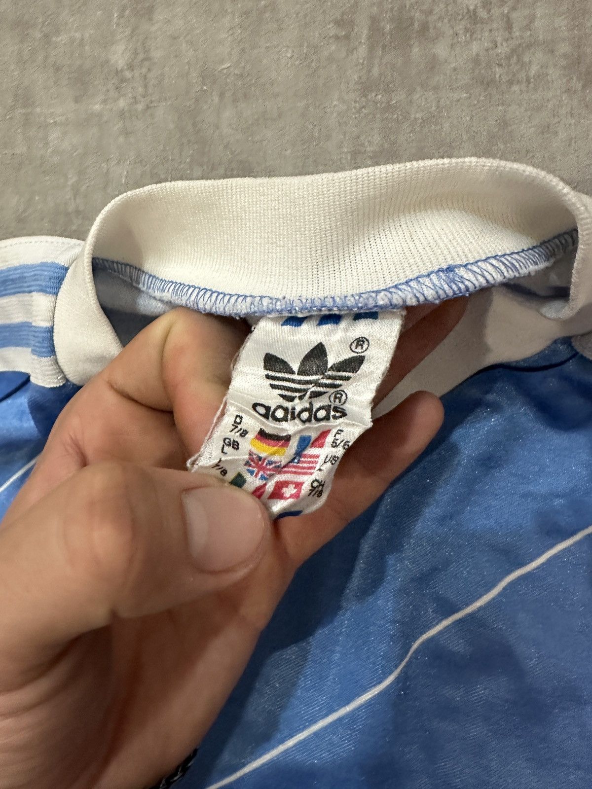 Adidas Rare Adidas Made In West Germany 70s Long Sleeve Retro Size US L / EU 52-54 / 3 - 3 Thumbnail