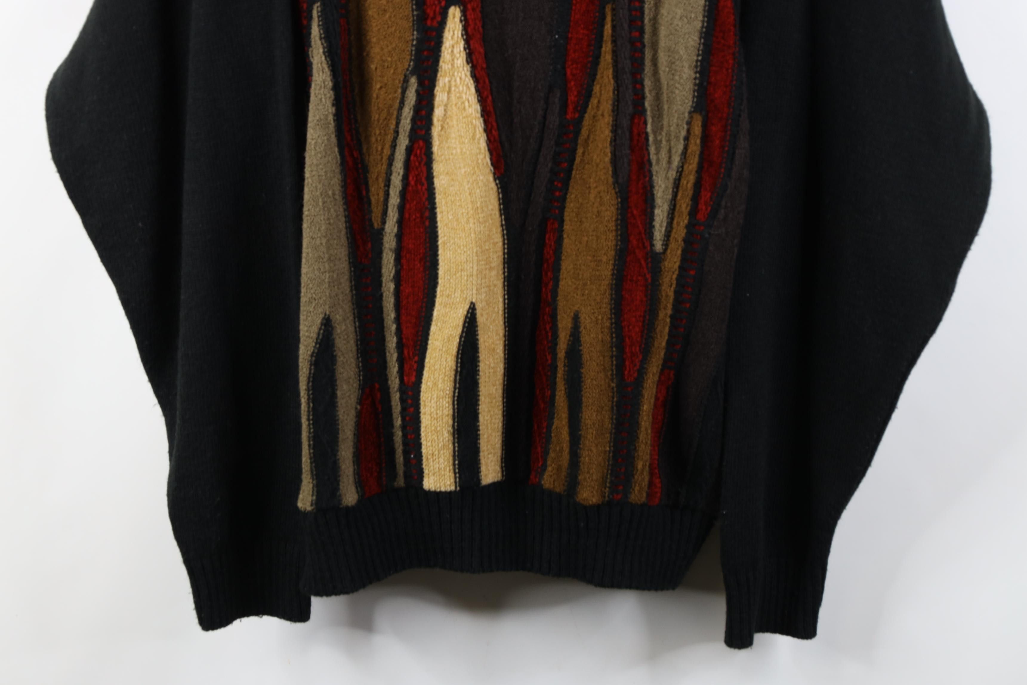 Vintage Vintage 90s Coogi Style Biggie Smalls Knit Sweater USA Size US XL / EU 56 / 4 - 3 Thumbnail