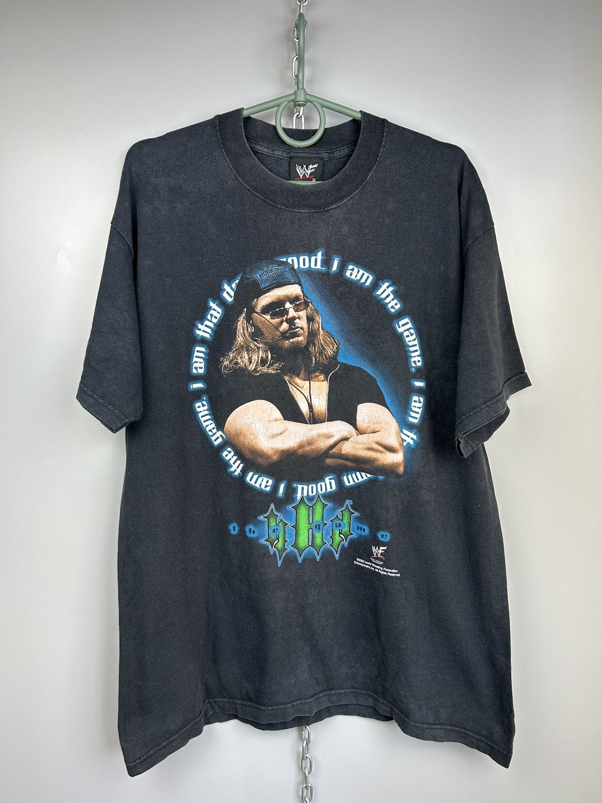 Shops Vintage Triple H Wrestlemania WWE T Shirt Large Size