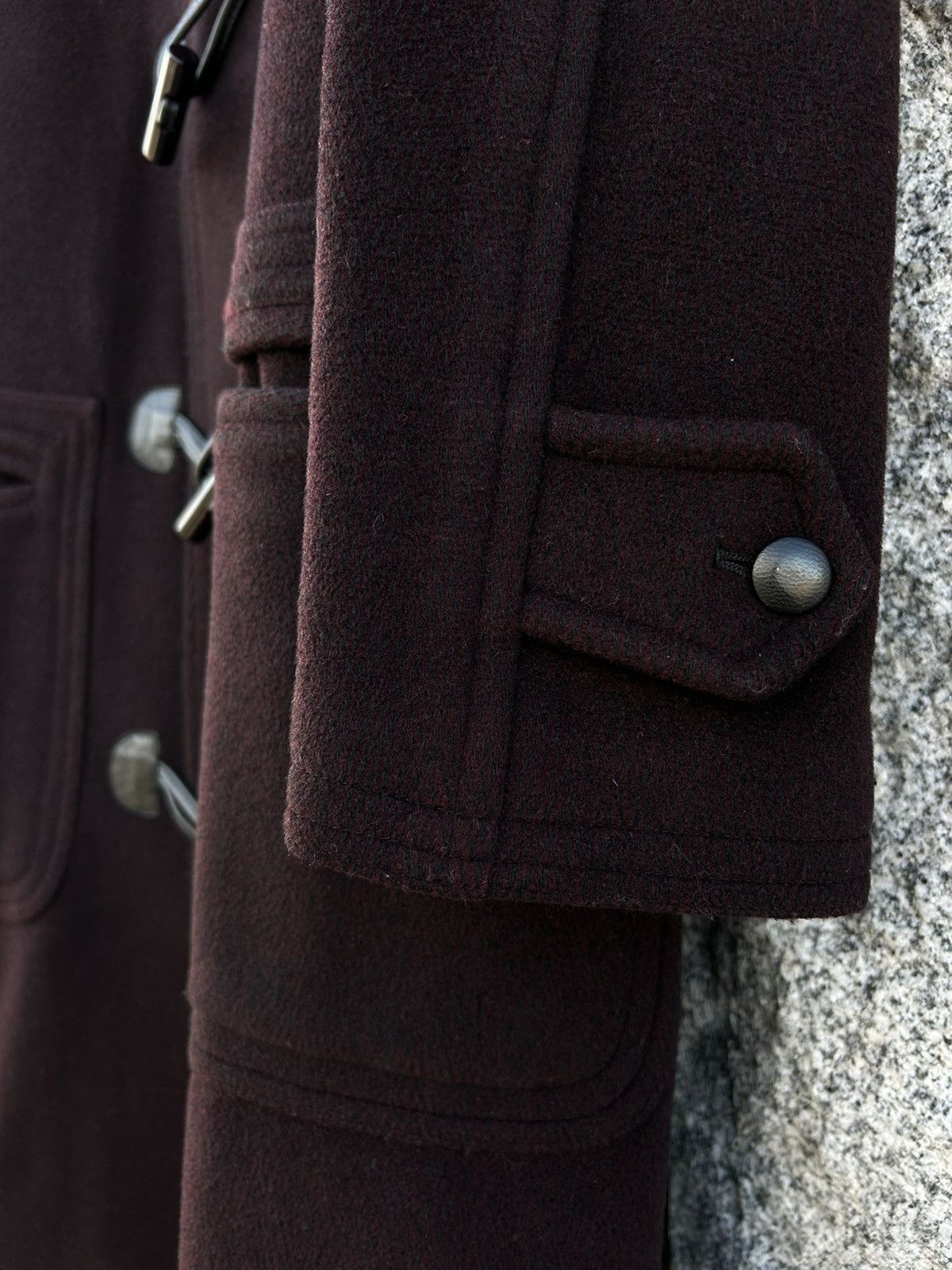 Pal Zileri Pal Zileri 1980s Arbiter Duffle Coat Bemberg Lined IT48 Size US L / EU 52-54 / 3 - 11 Thumbnail
