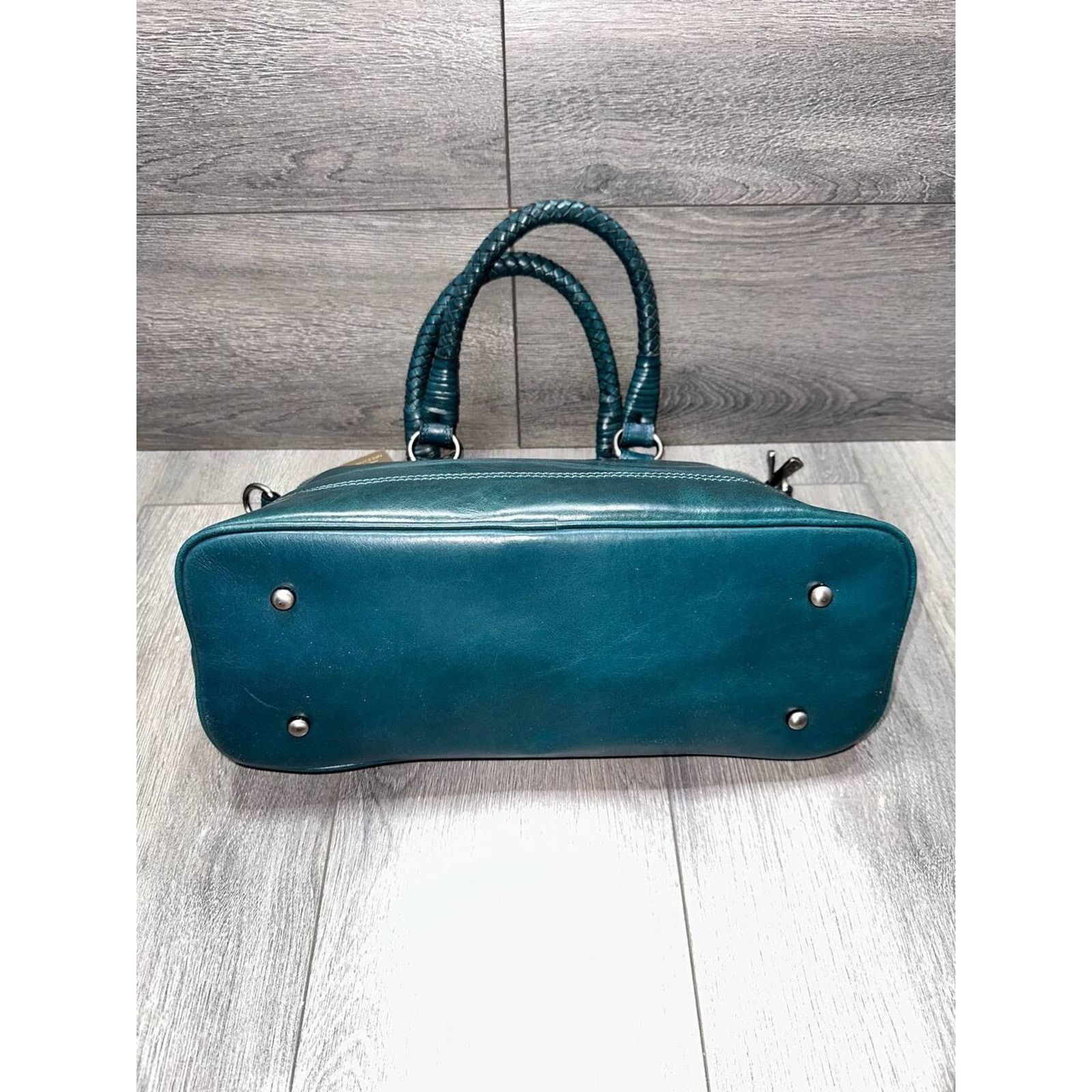 Patricia Nash Patricia Nash Washed Woven Leather Augus Satchel bag A382253 Size ONE SIZE - 6 Thumbnail