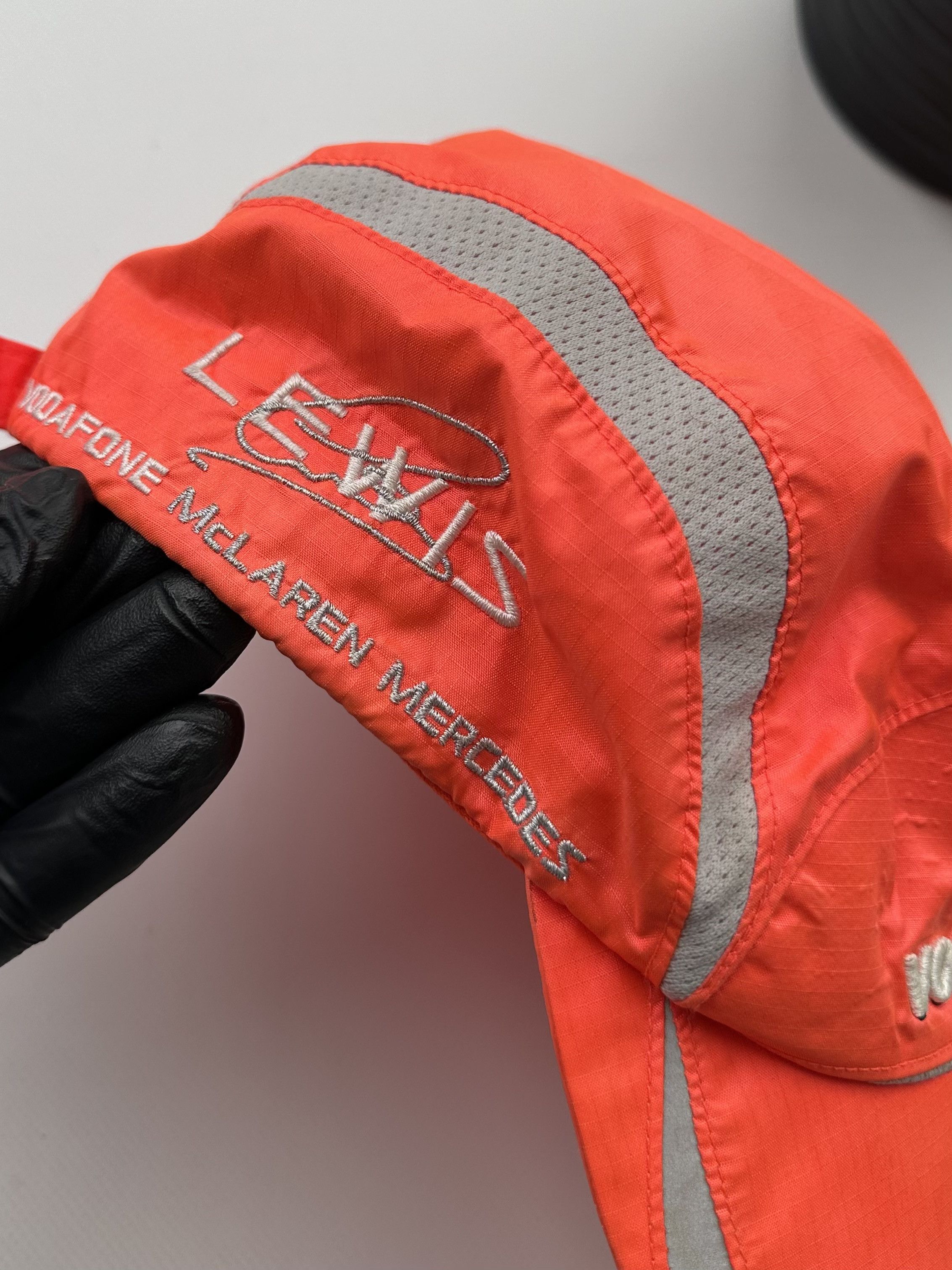Malcolm McLaren McLaren Mercedes Vodafone Vintage Cap (100) Size ONE SIZE - 5 Thumbnail