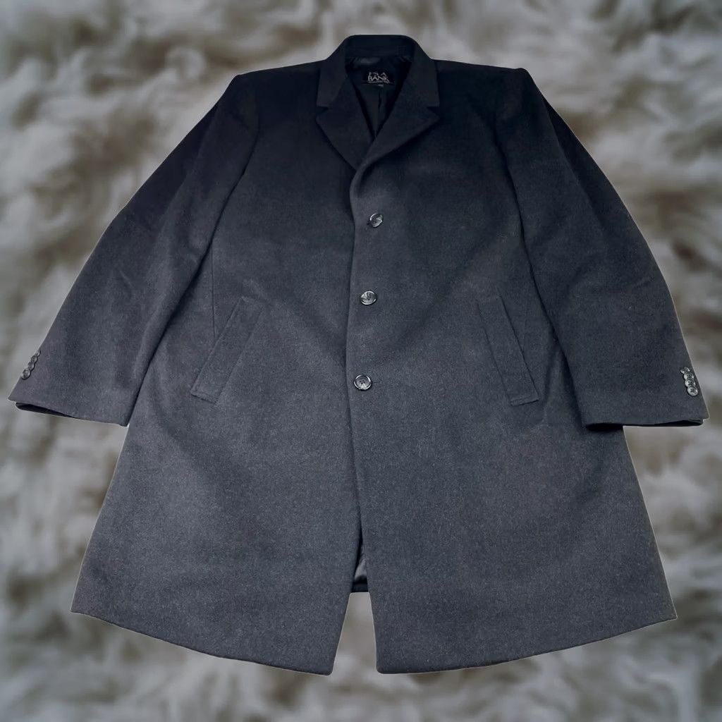 Jos. A. Bank Jos A Bank Men’s Wool Blend 3-Button Overcoat Gray 46R Size US S / EU 44-46 / 1 - 1 Thumbnail