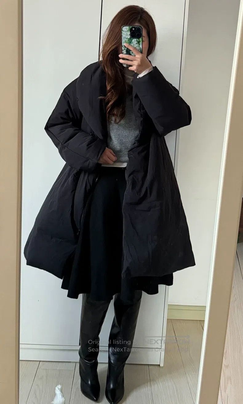 Issey Miyake Issey Miyake Black Down Jacket Size L / US 10 / IT 46 - 2 Thumbnail