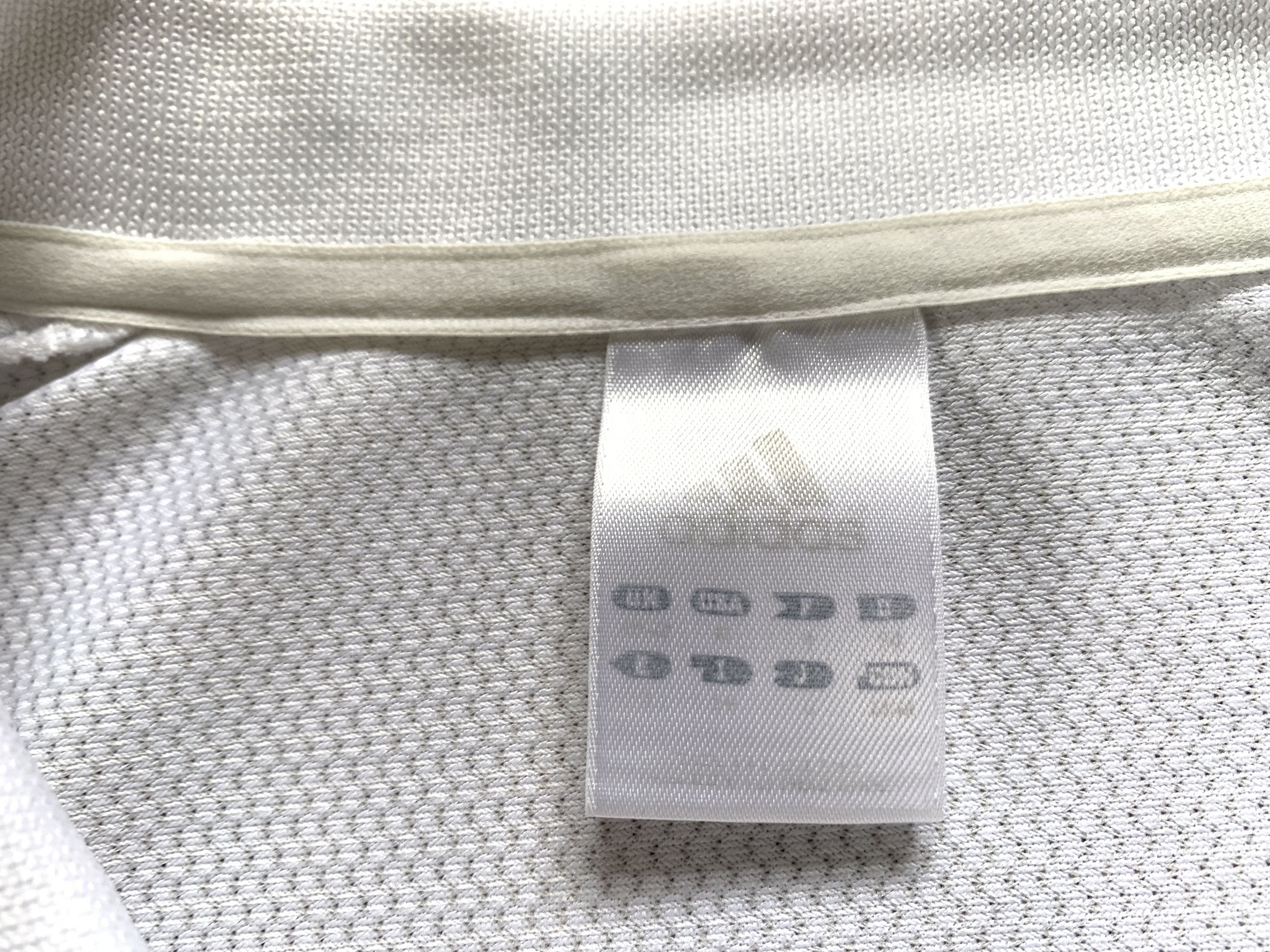 Adidas Vintage Adidas Mens White Training Polo Shirt Size US M / EU 48-50 / 2 - 7 Thumbnail