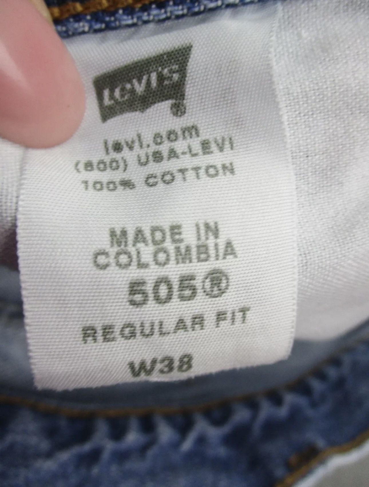 Levi's Vincent’s denim Jorts Size US 38 / EU 54 - 9 Thumbnail