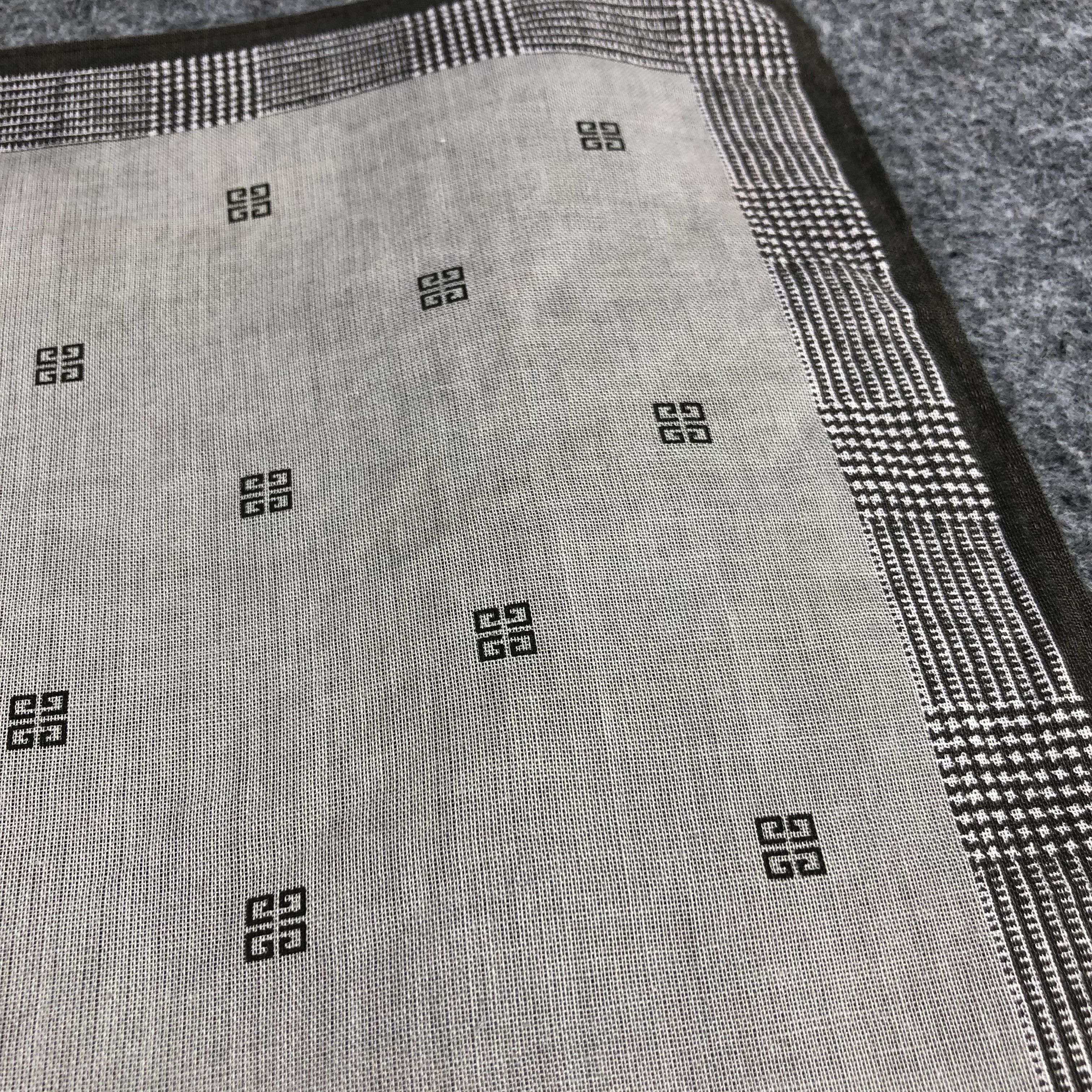 Vintage Givenchy Monogram Handkerchief Neckerchief Bandana H1440 Size ONE SIZE - 6 Thumbnail