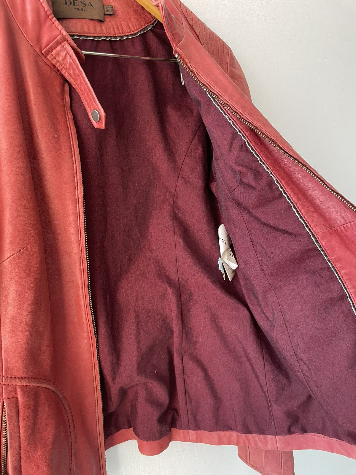 Vintage Desa leather jacket Size M / US 6-8 / IT 42-44 - 17 Thumbnail