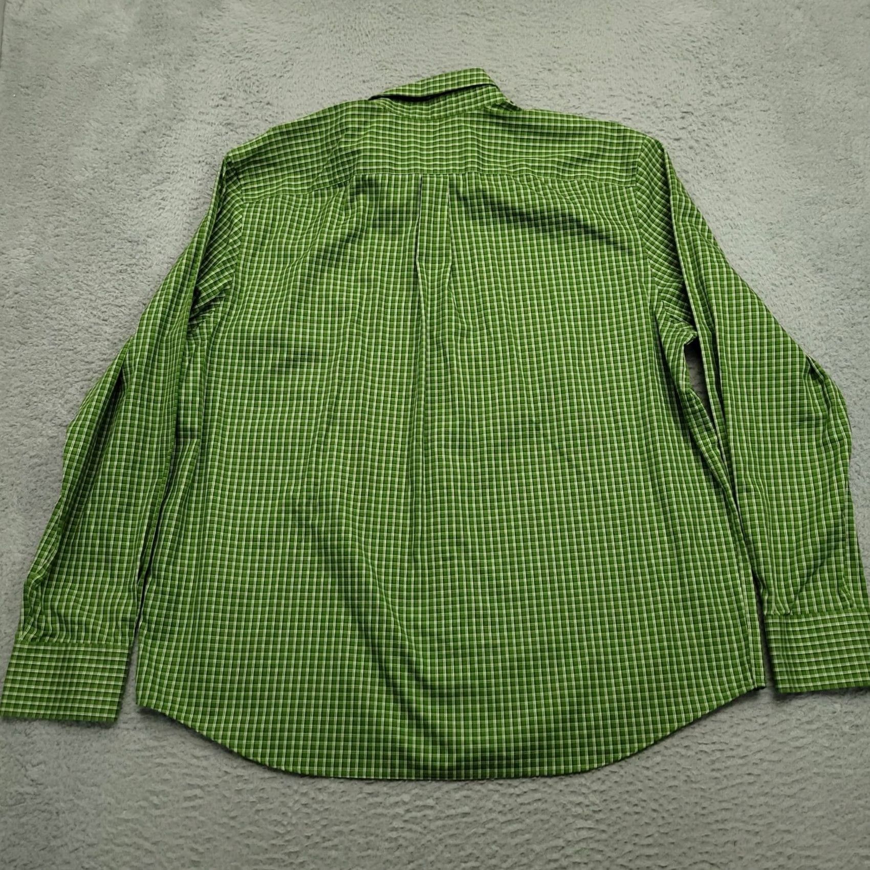 Eddie Bauer Eddie Bauer Plaid Shirt Button-Down Long Sleeve Wrinkle Resistant Cotton XL Men Green Button Up Classic Fit Shirt Size US XL / EU 56 / 4 - 2 Thumbnail