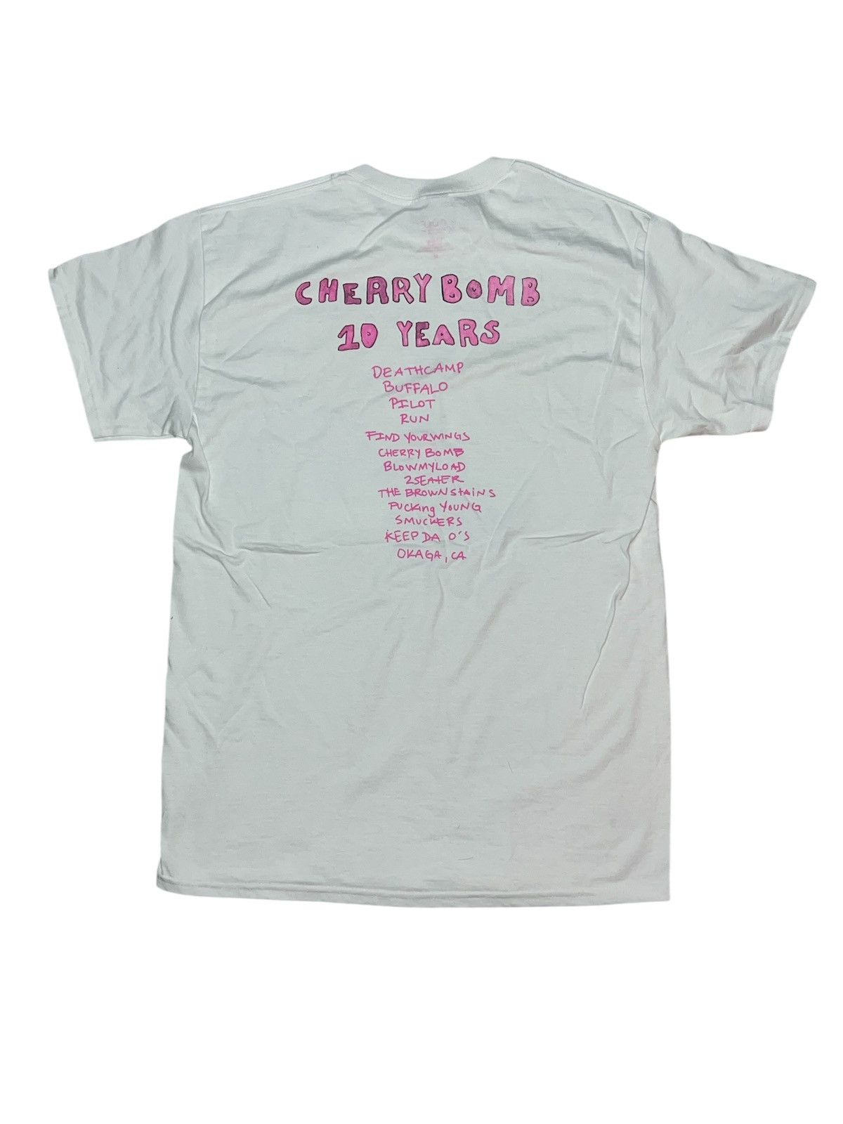 Golf Wang Golf Wang Cherry Bomb 10 Year Anniversary T-Shirt Size US M / EU 48-50 / 2 - 2 Thumbnail