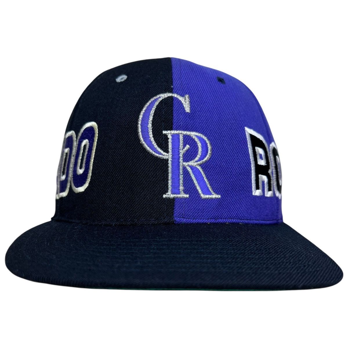 American Needle Vtg 1990s MLB Colorado Rockies Spell Out American Needle Hat Size ONE SIZE - 1 Thumbnail
