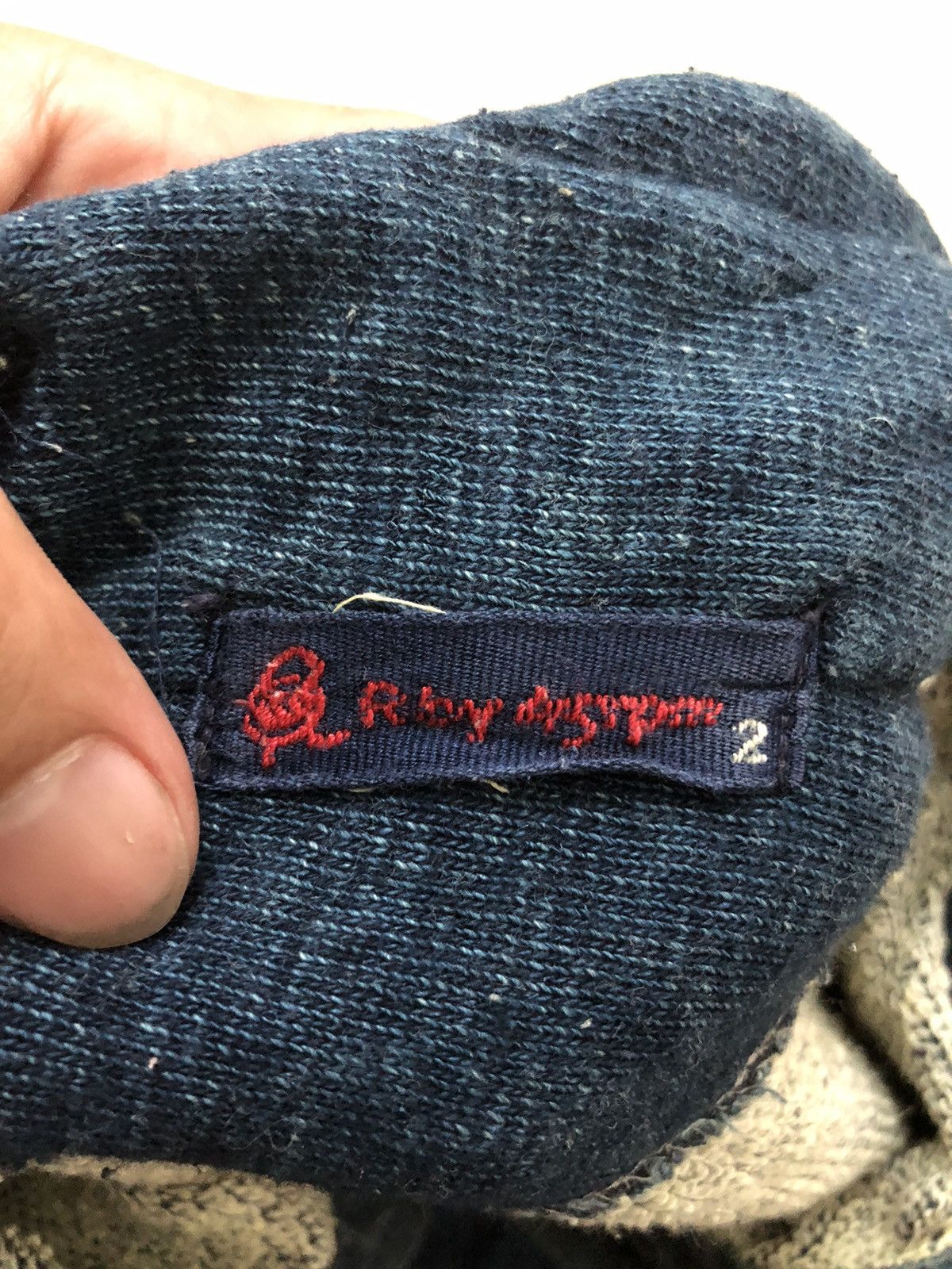 45rpm 45rpm Longsleeve Sweater Indigo Single Pocket Japan brand Size US M / EU 48-50 / 2 - 4 Thumbnail