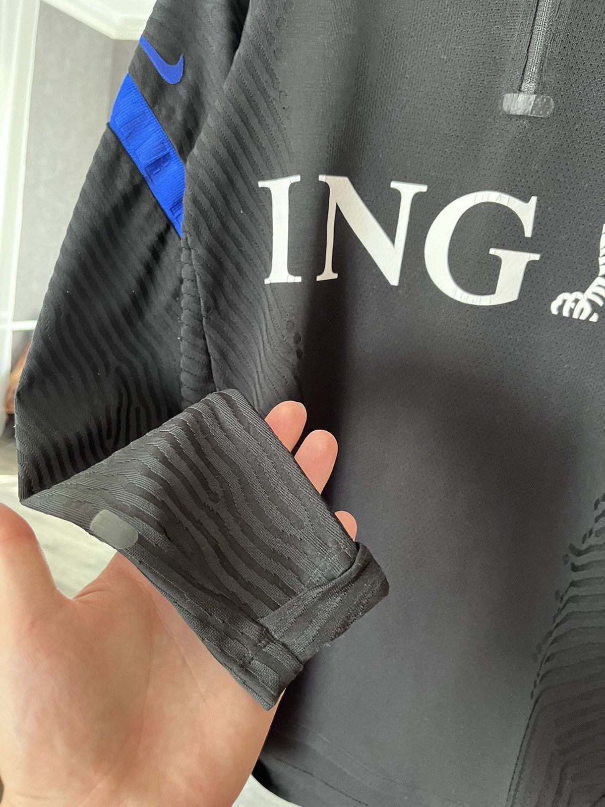 Nike Nike Netherlands Vaporknit Thermo Long Sleeve Black KNVB Size US S / EU 44-46 / 1 - 10 Thumbnail