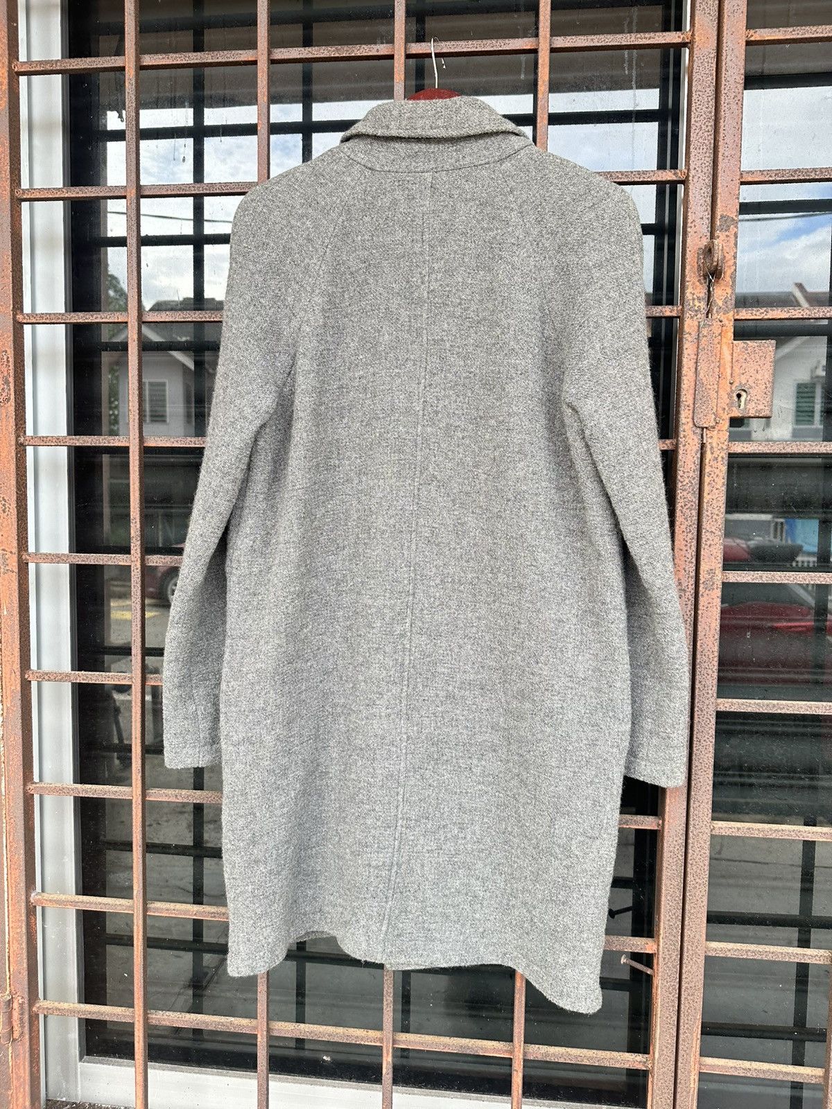 Issey Miyake Issey Miyake Sunao Kuwahara Wool Long Jacket Size US L / EU 52-54 / 3 - 10 Thumbnail