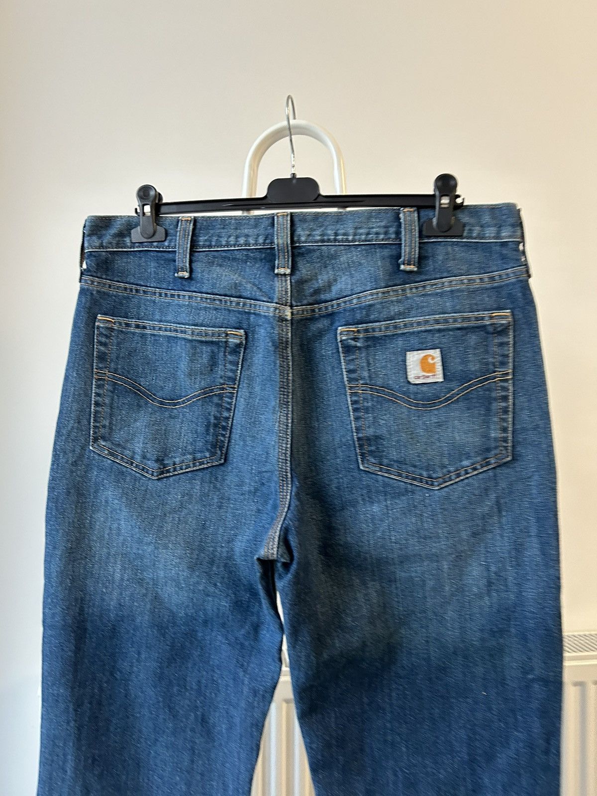 Carhartt × Vintage CARHARTT VINTAGE OLD MONEY BOXY LOGO TEXAS PANT Size US 36 / EU 52 - 2 Thumbnail