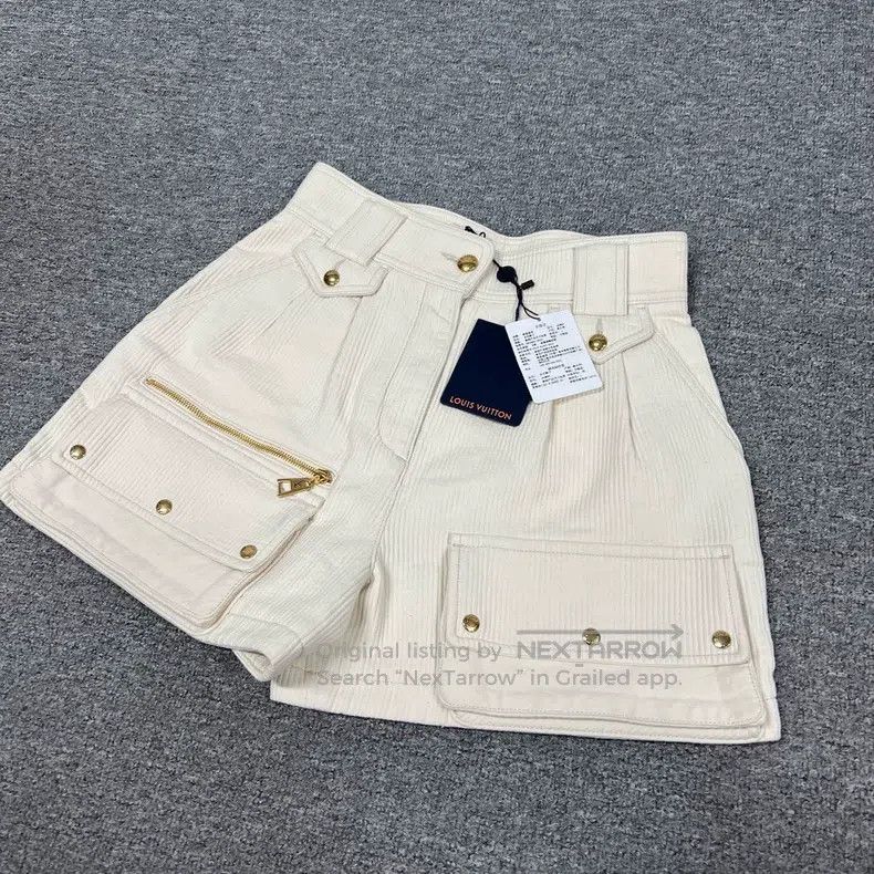 Louis Vuitton Louis Vuitton Striped Zip Pocket Shorts Size US 36 / EU 52 - 3 Thumbnail